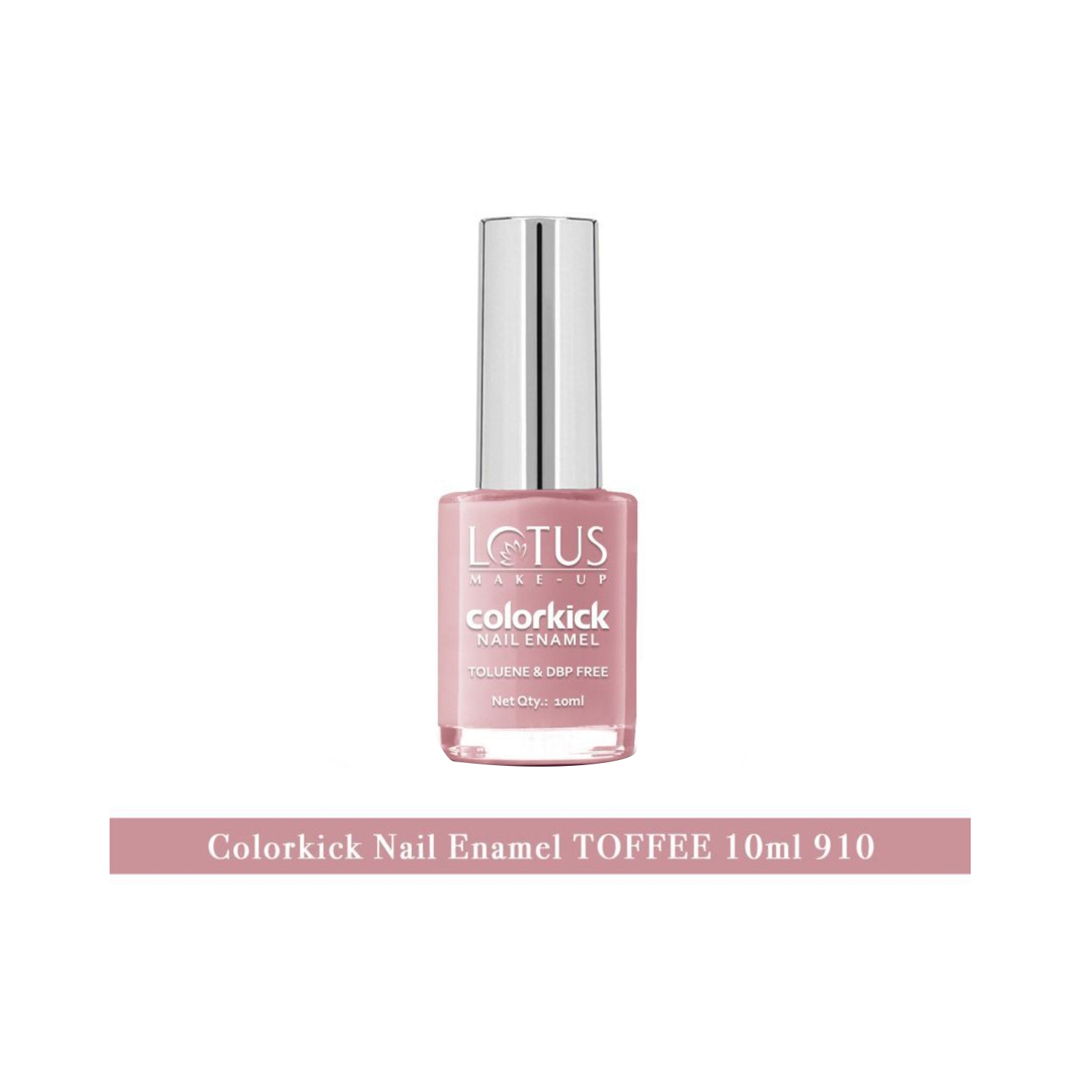 Lotus | Lotus Makeup Colorkick Nail Enamel - 910 Toffee (10ml)
