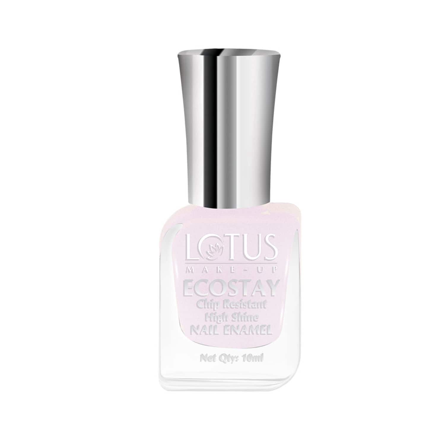 Lotus | Lotus Makeup Ecostay Nail Enamel - E41 Crystal Shine (10ml)