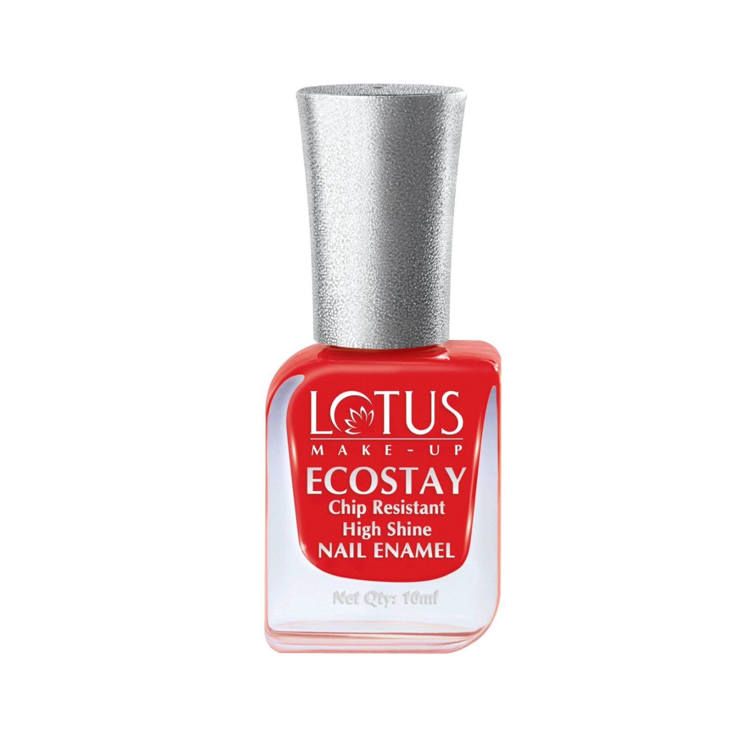Lotus | Lotus Makeup Ecostay Nail Enamel - E5 Hot Crimson (10ml)