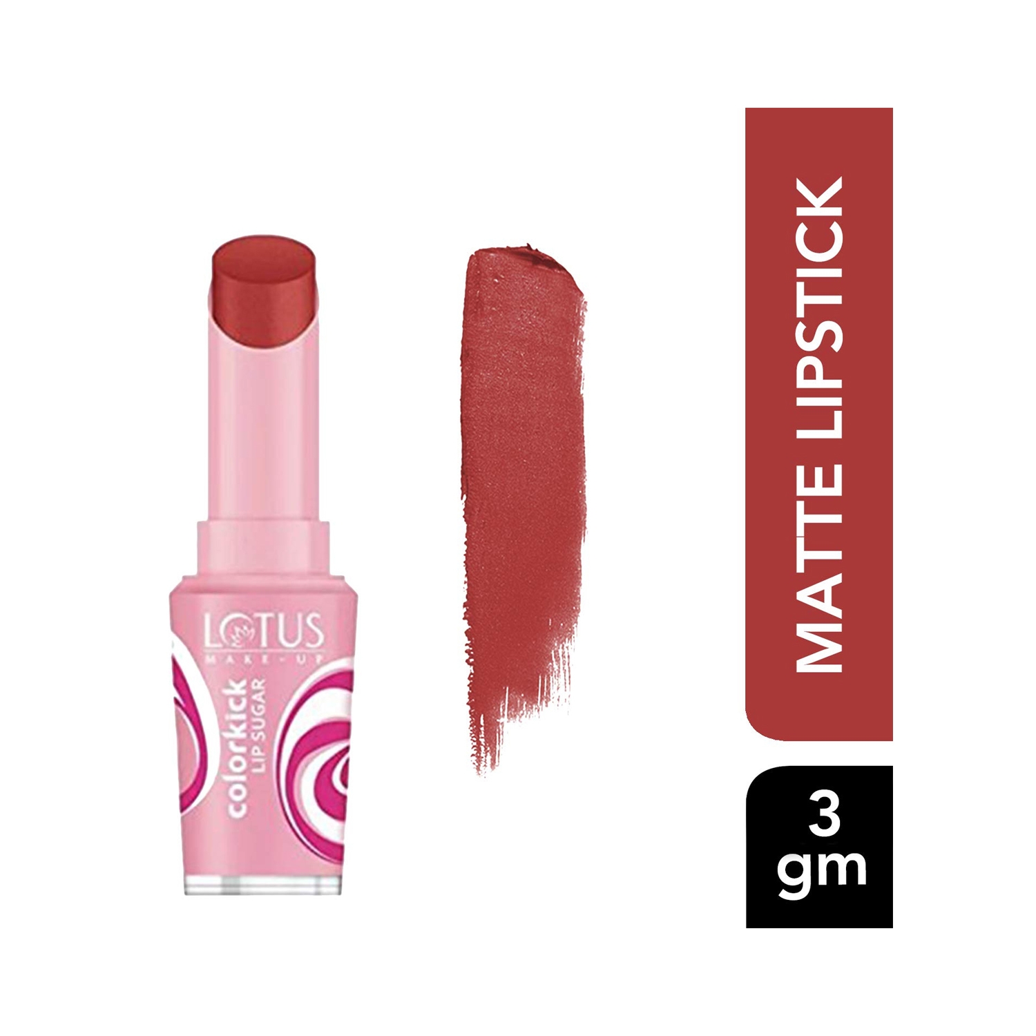 Lotus | Lotus Makeup Colorkick Lip Sugar SPF 20 - S1 Rose (3g)