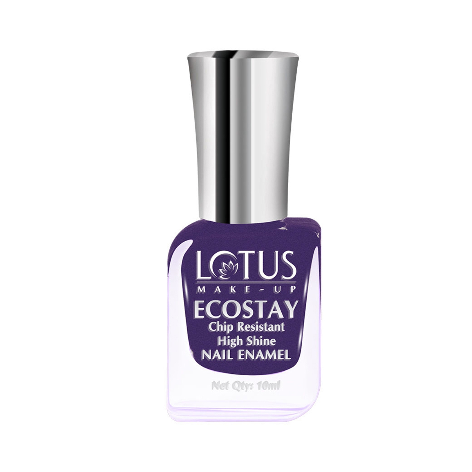 Lotus | Lotus Makeup Ecostay Nail Enamel - E50 Purple Dazzle (10ml)
