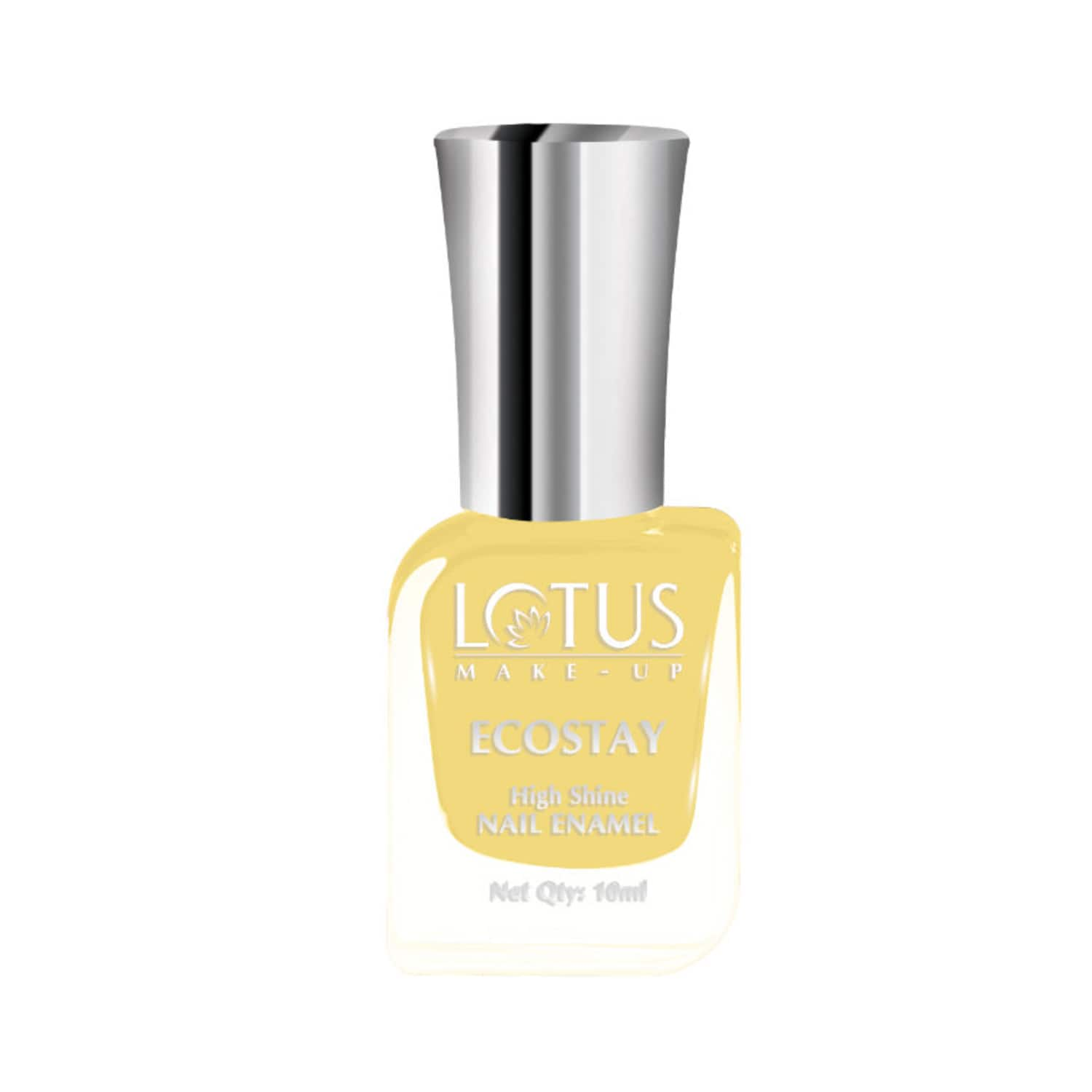 Lotus | Lotus Makeup Ecostay Nail Enamel - E66 Squeezy Lemon (10ml)