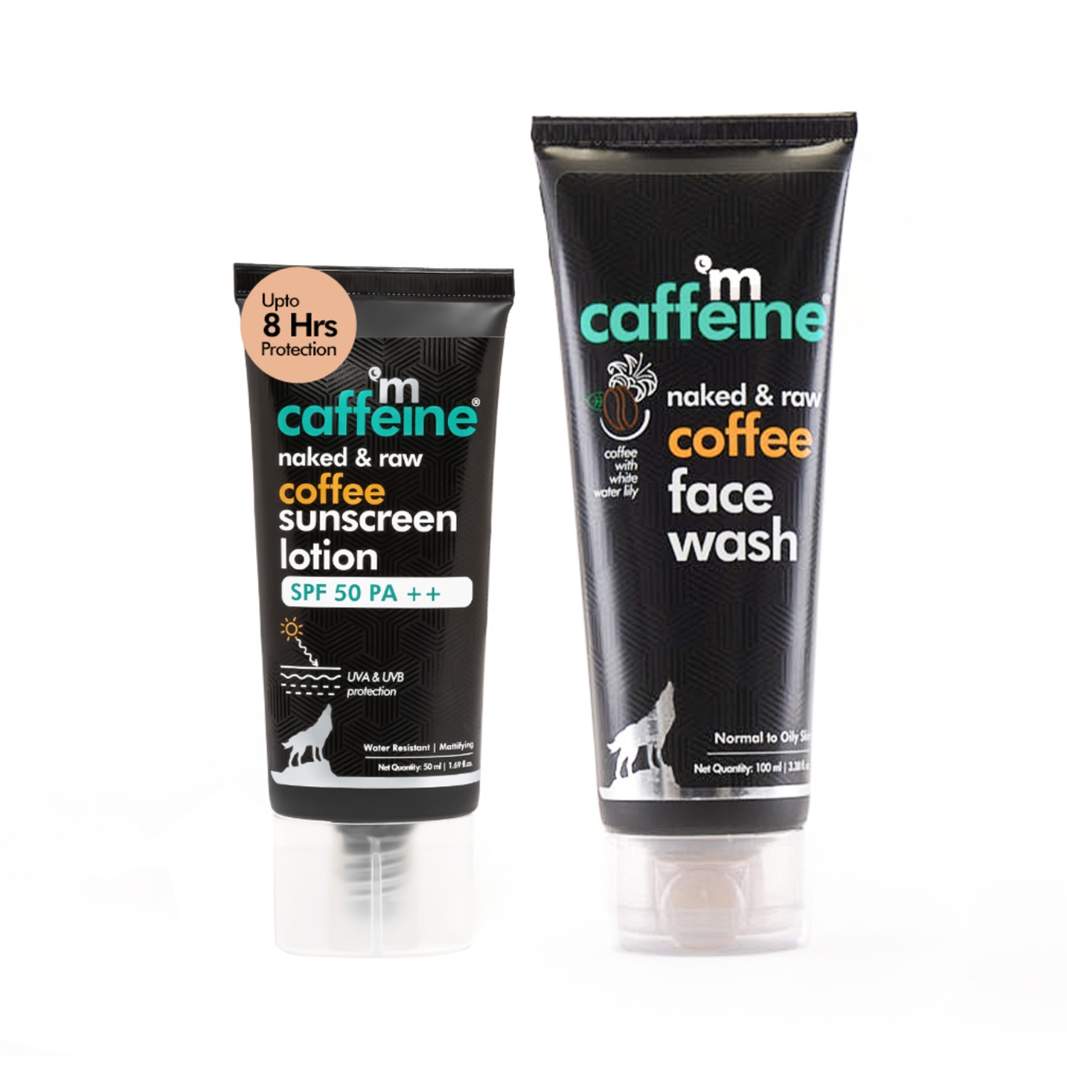 mCaffeine Daily Coffee Sun Protection SPF 50 PA ++ Duo (2Pcs)