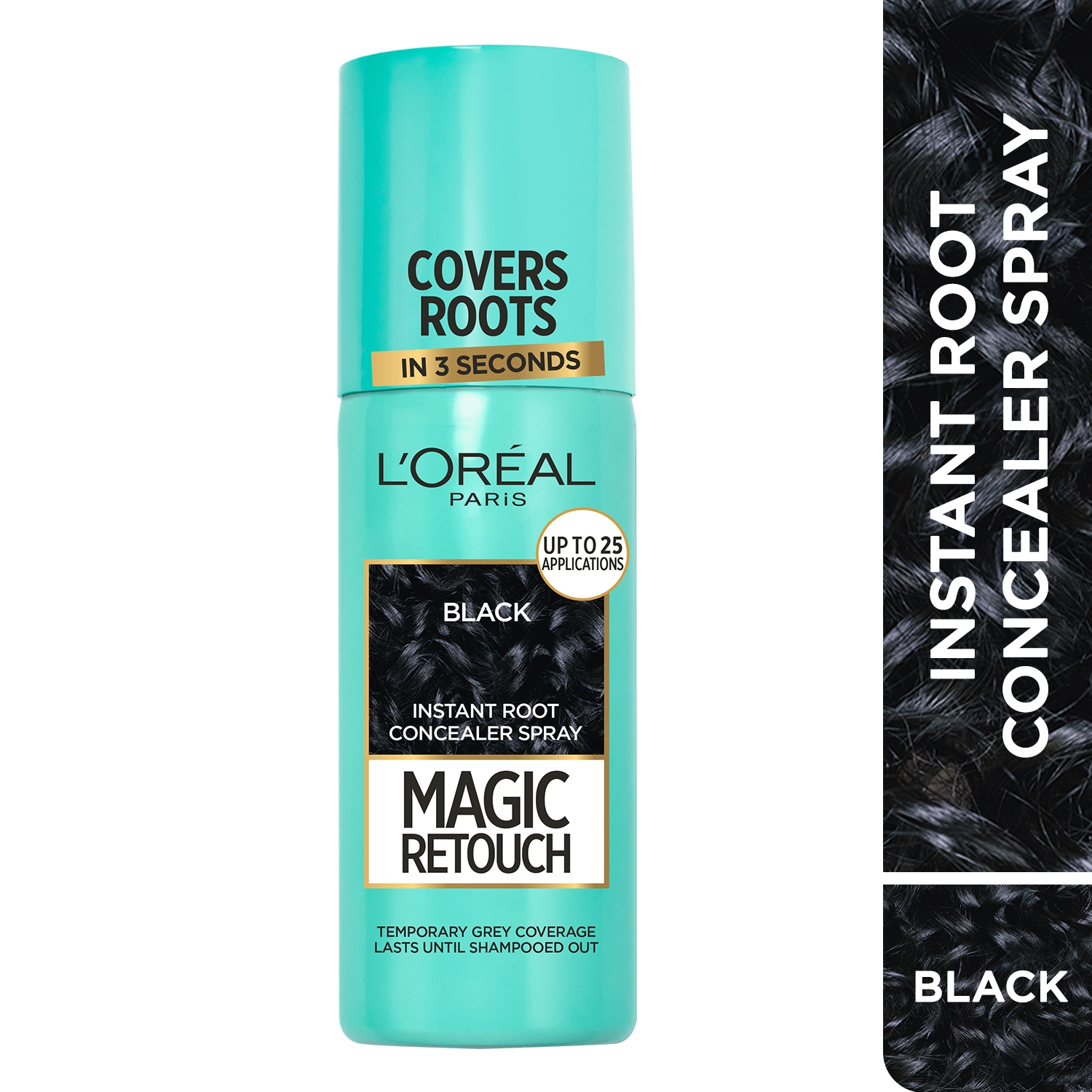 L'Oreal Paris | L'Oreal Paris Magic Retouch Root Touch Up Hair Color Spray - 1 Black (75ml)