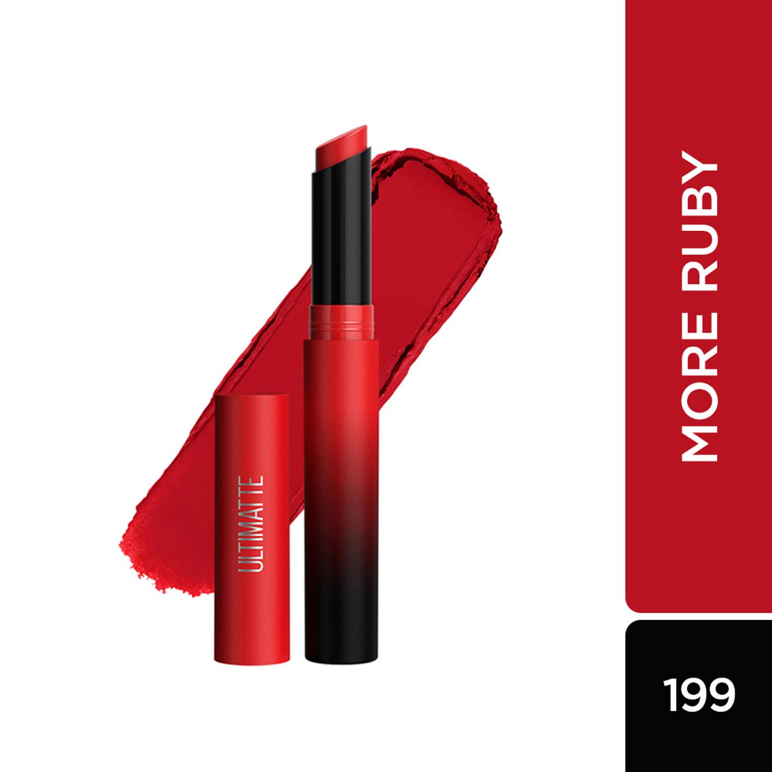 Maybelline New York | Maybelline New York Color Sensational Ultimattes Lipstick - More Ruby (1.7g)