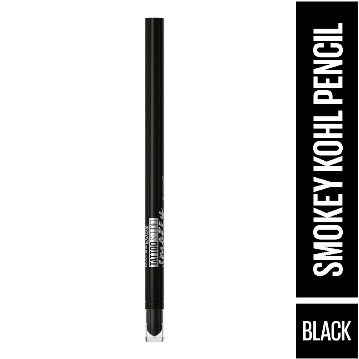 Maybelline New York Tattoo Smokey Kohl Gel Pencil - Smokey Black (0.28g)