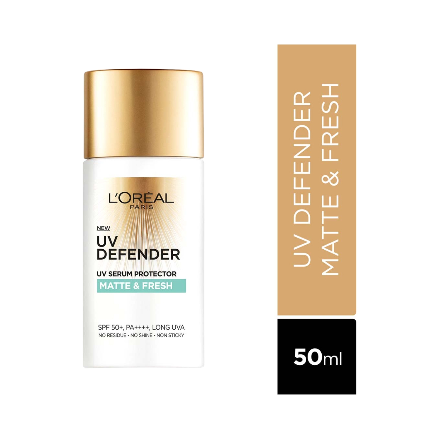 L'Oreal Paris | L'Oreal Paris UV Defender Serum Protector Sunscreen SPF 50 PA+++ - Matte & Fresh (50ml)