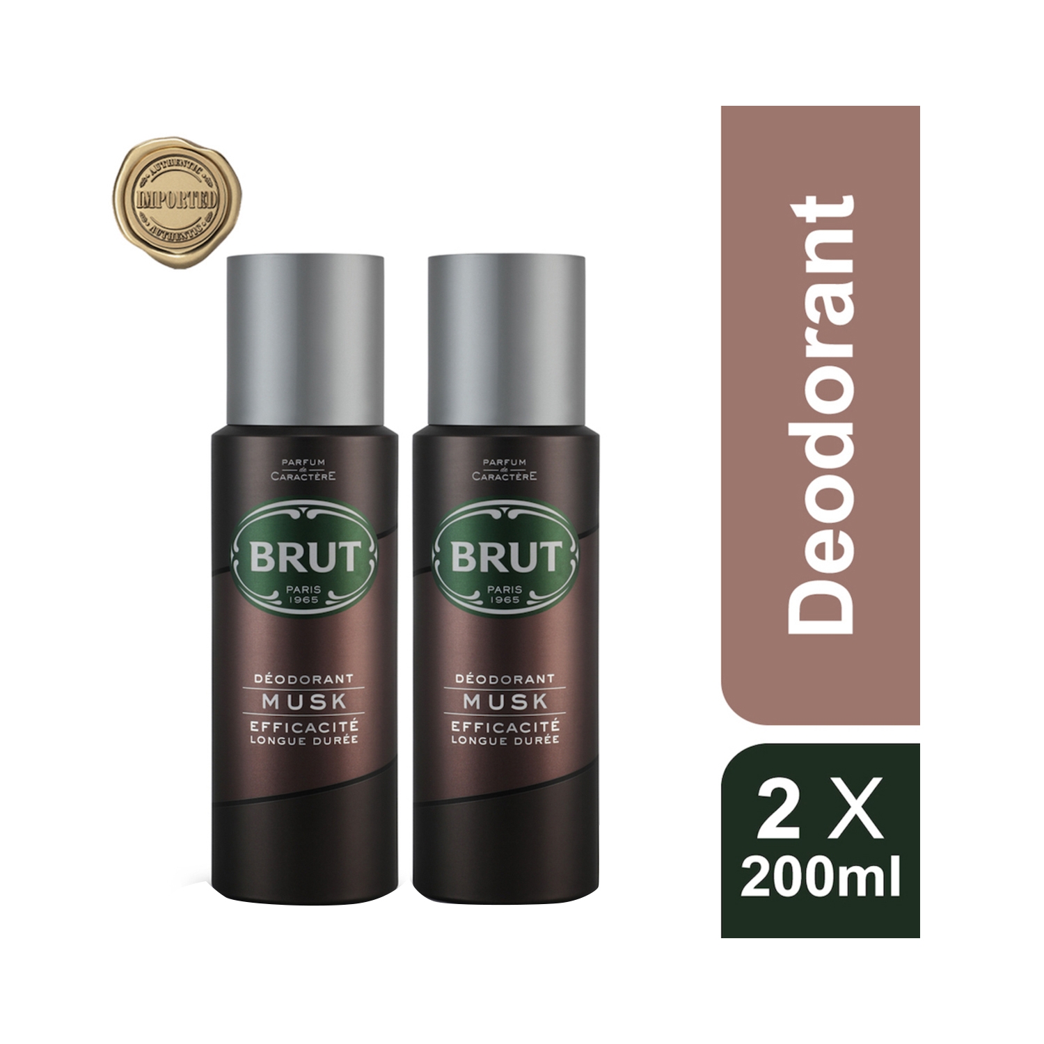 Brut | Brut Musk Deodorant Spray (2Pcs)