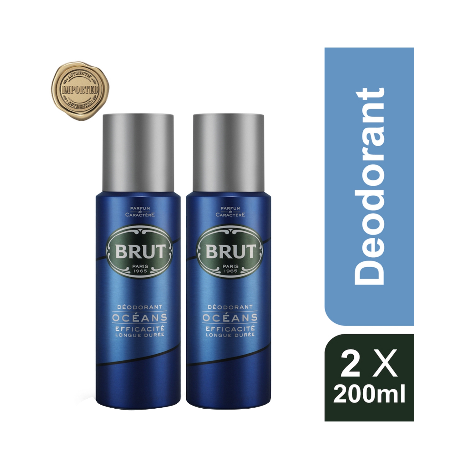 Brut | Brut Oceans Deodorant Spray (2Pcs)
