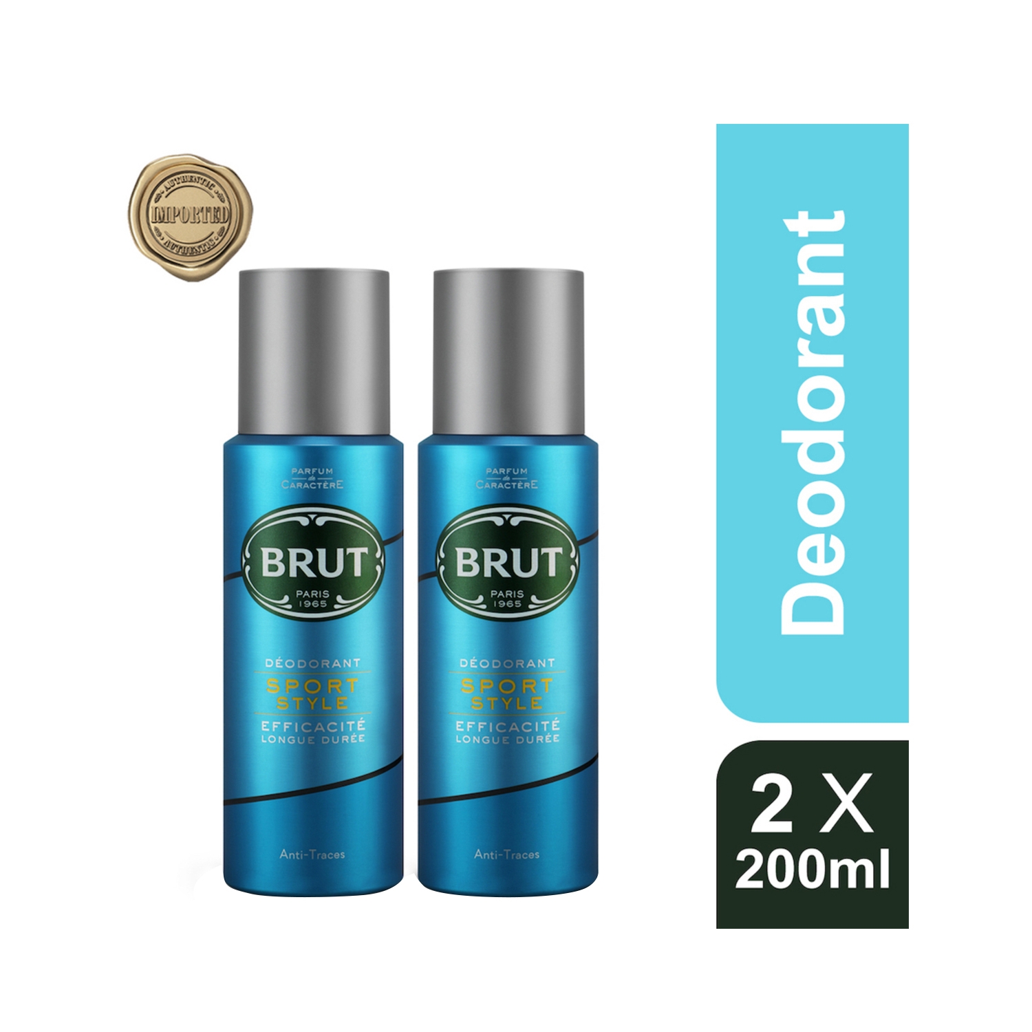 Brut | Brut Sport Style Deodorant Spray (2Pcs)