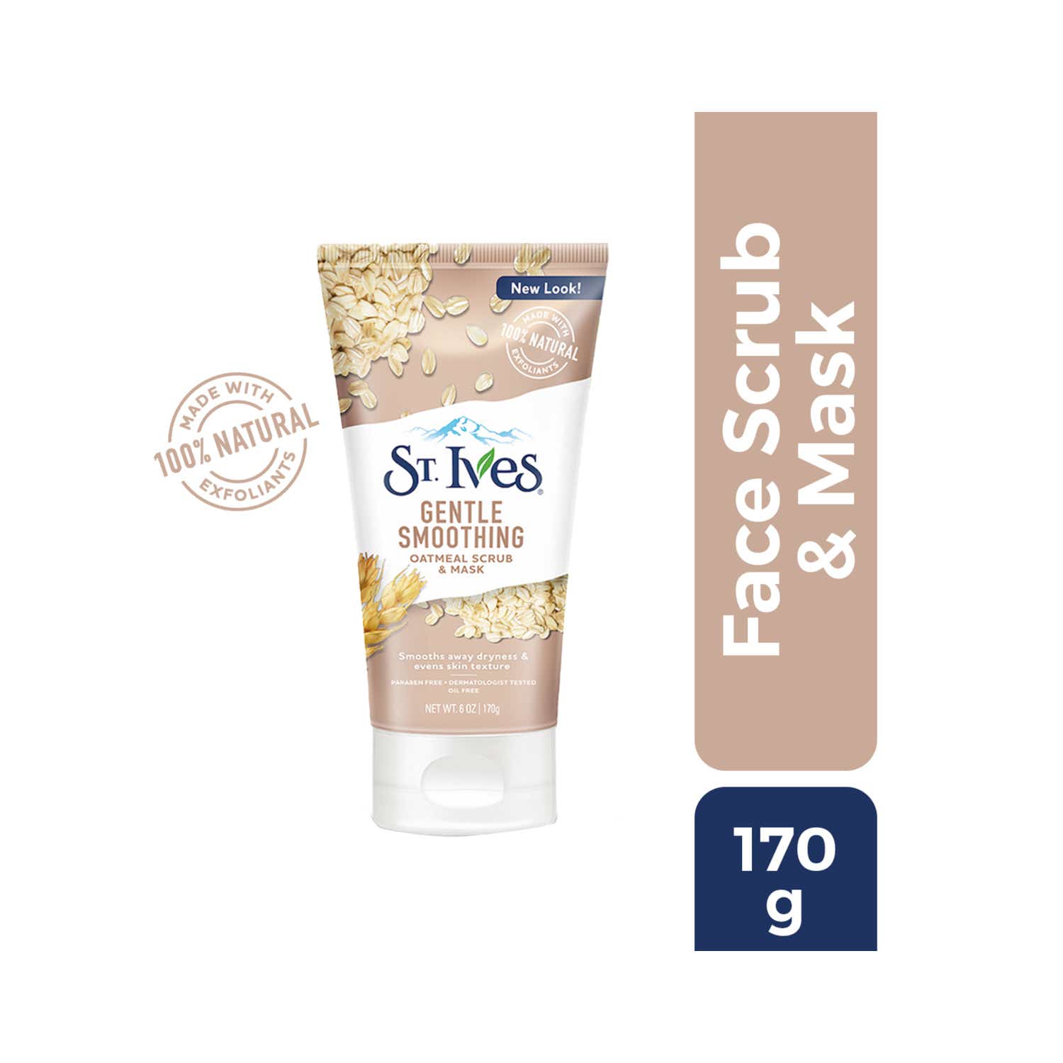 St. Ives | St. Ives Gentle Soothing Oatmeal Face Scrub & Mask (170g)