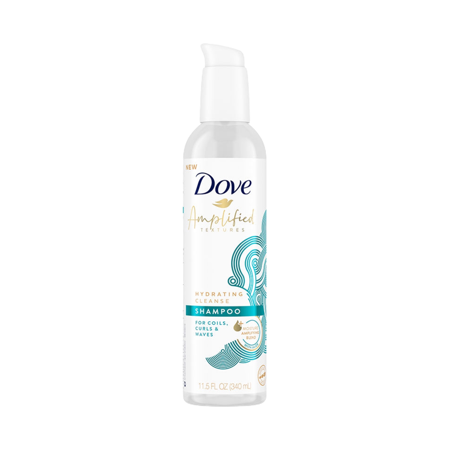 Dove | Dove Hydrating Cleanse Shampoo For Curly, Wavy And Coily Hair (340ml)