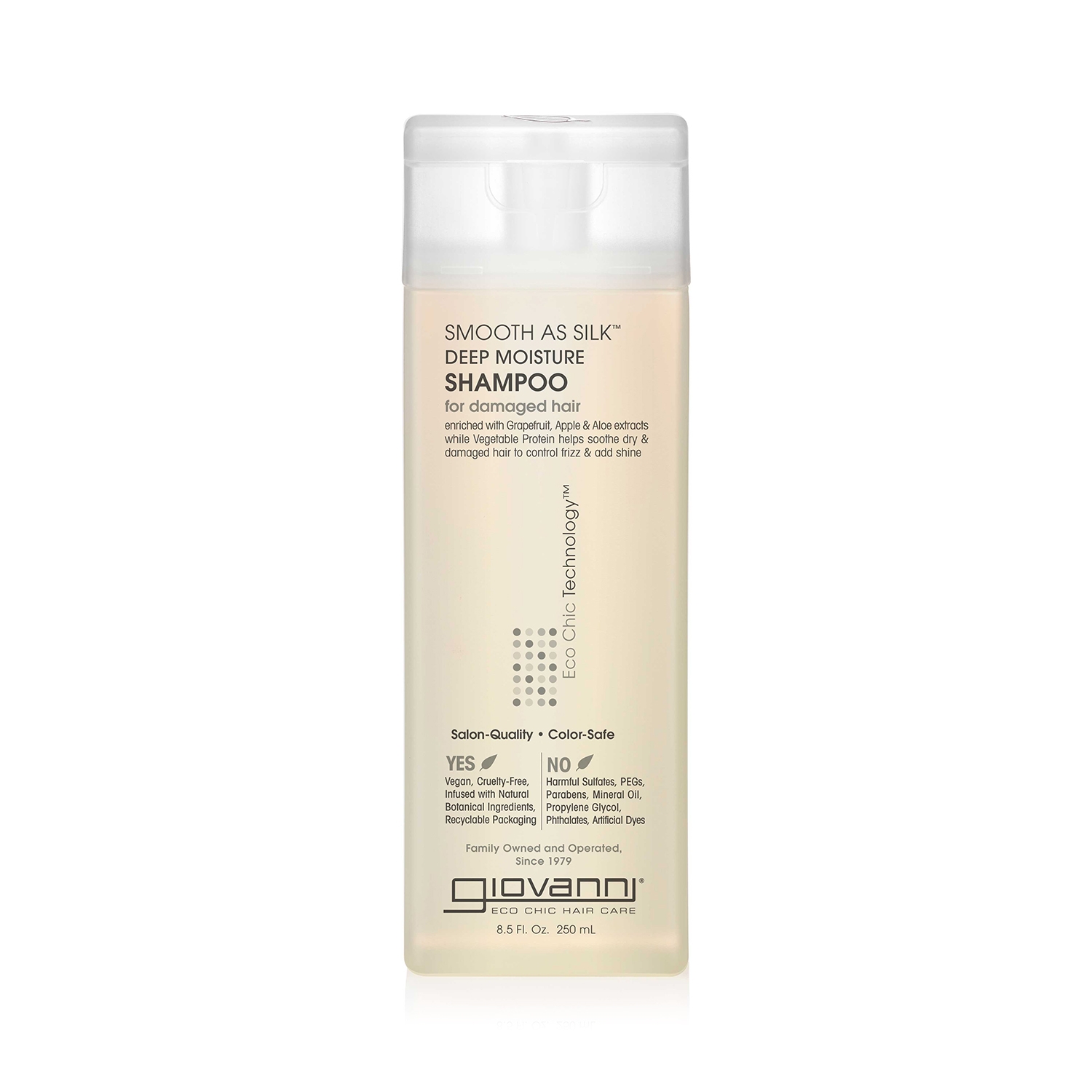 Giovanni Organic Smooth As Silk Deep Moisture Shampoo (250ml)
