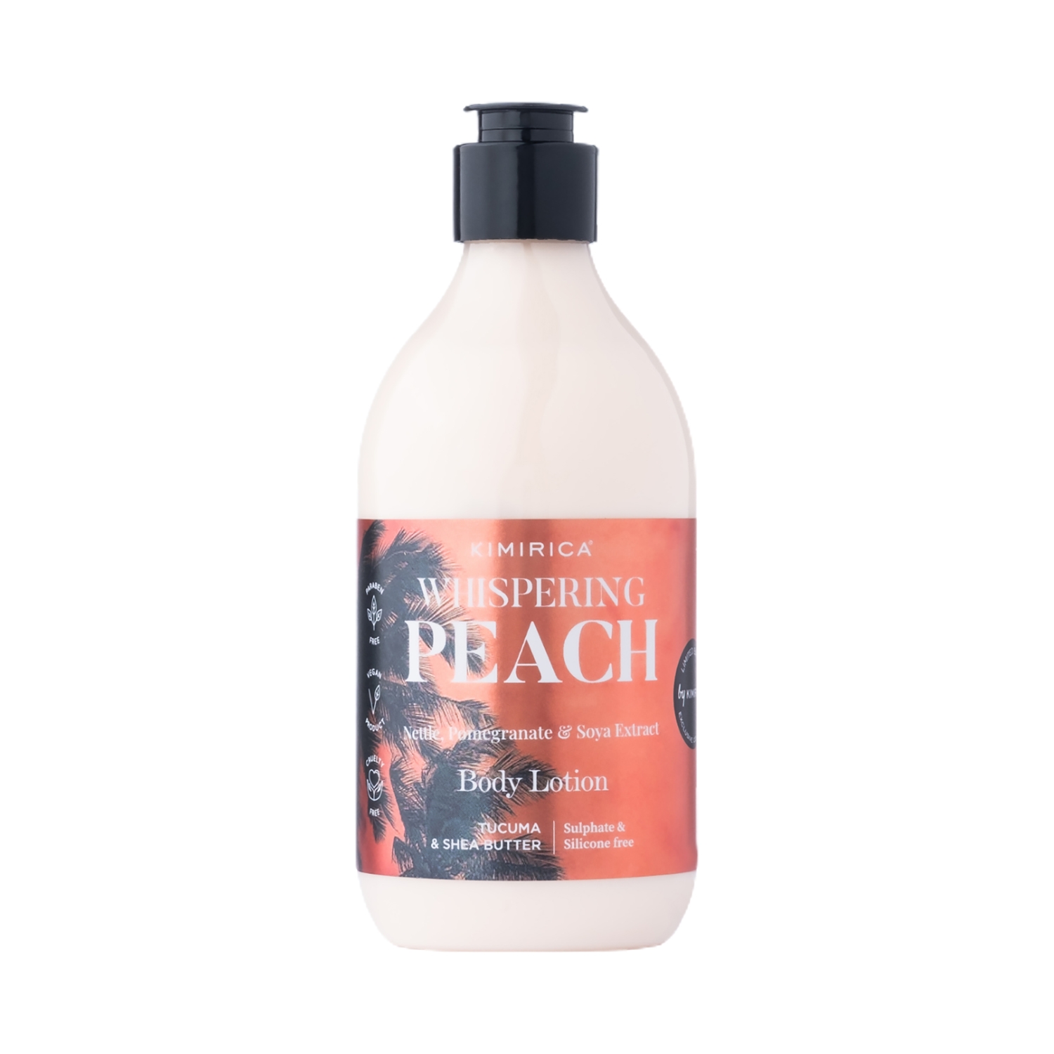 Kimirica | Kimirica Whispering Peach Moisturizing Body Lotion with Shea Butter for Hydrated Skin (300 ml)