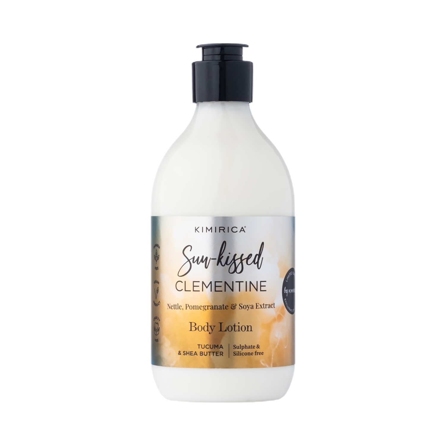 Kimirica Sun-Kissed Clementine Body Lotion with Pomegranate Soya Extract & Shea Butter (300 ml)
