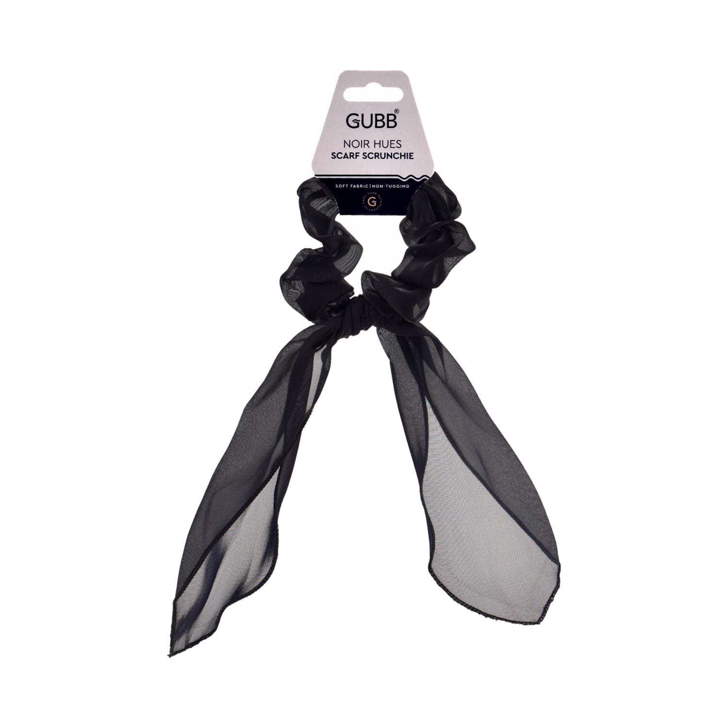 GUBB | GUBB Noir Hues Scarf Scrunchie Gb-Ha-26