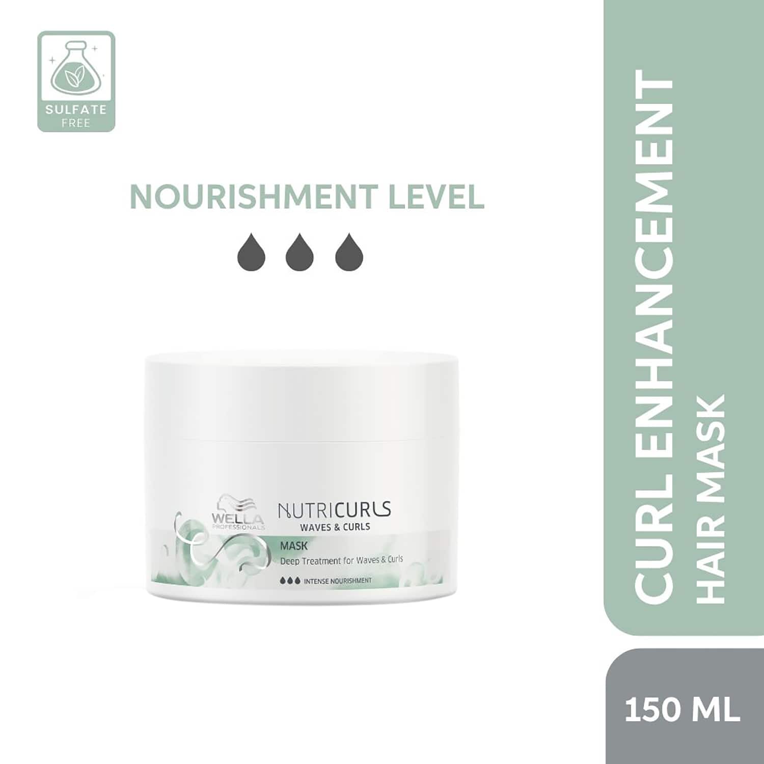 Wella Professionals | Wella Professionals Nutricurls Deep Treatment Mask for Waves & Curls (150ml)