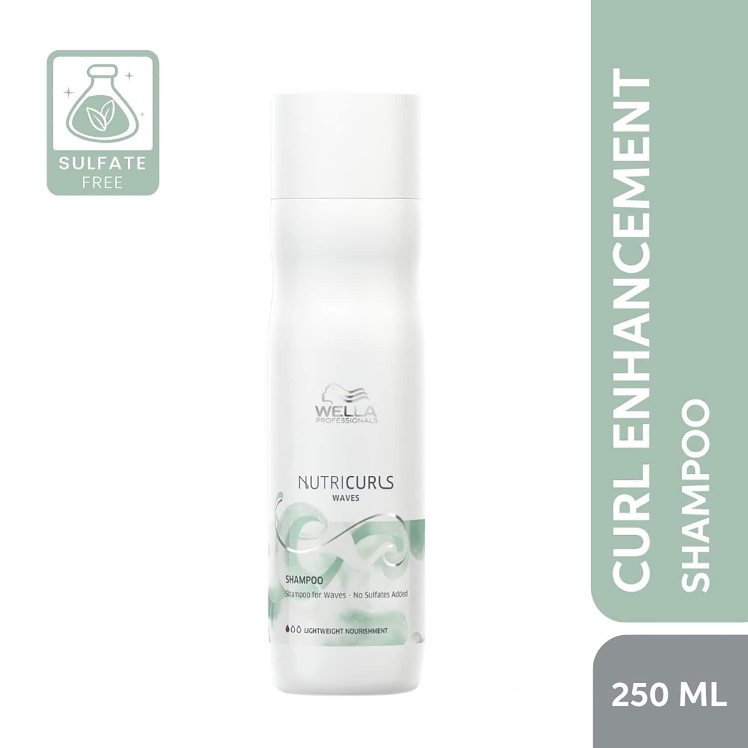 Wella Professionals | Wella Professionals Nutricurls Sulphate Free Shampoo for Waves (250ml)