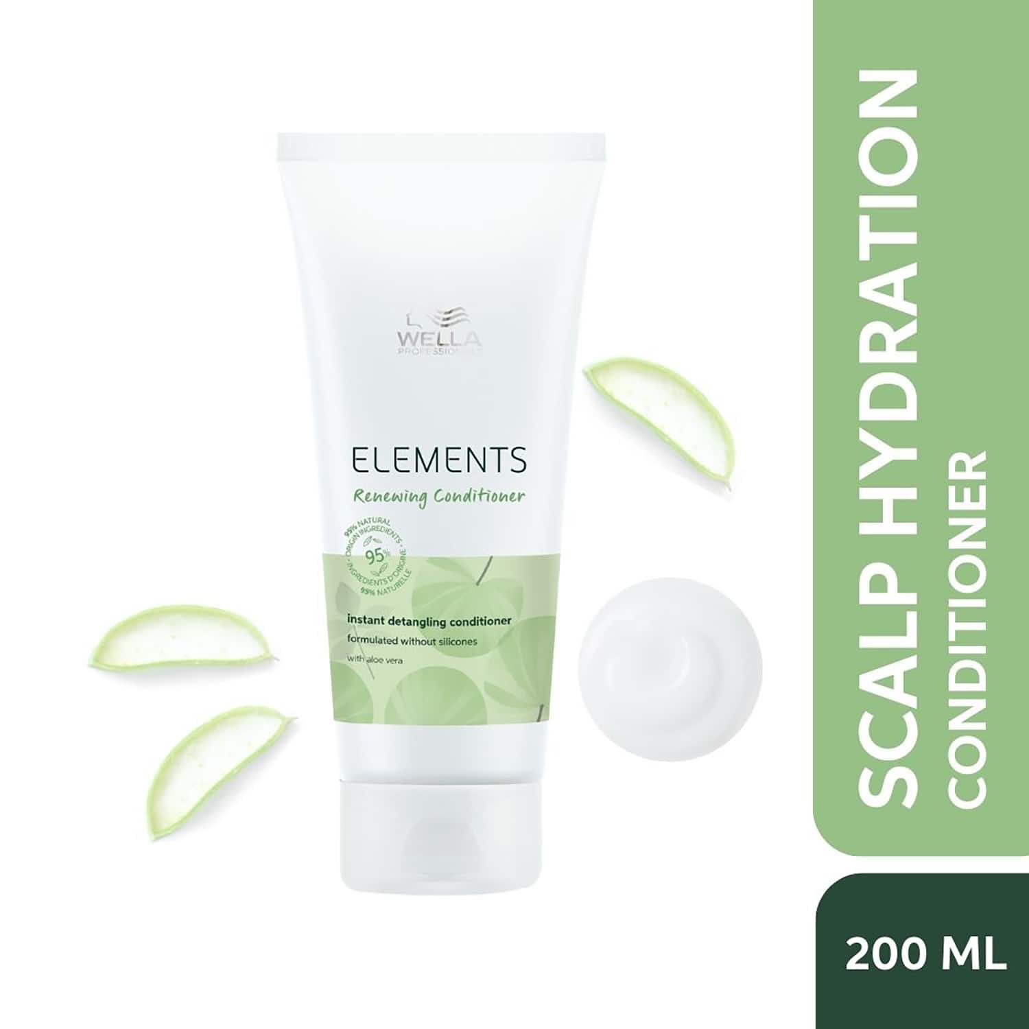 Wella Professionals | Wella Professionals Elements Gentle Renewing Conditioner Instant Detangling for All Hair Types (200ml)