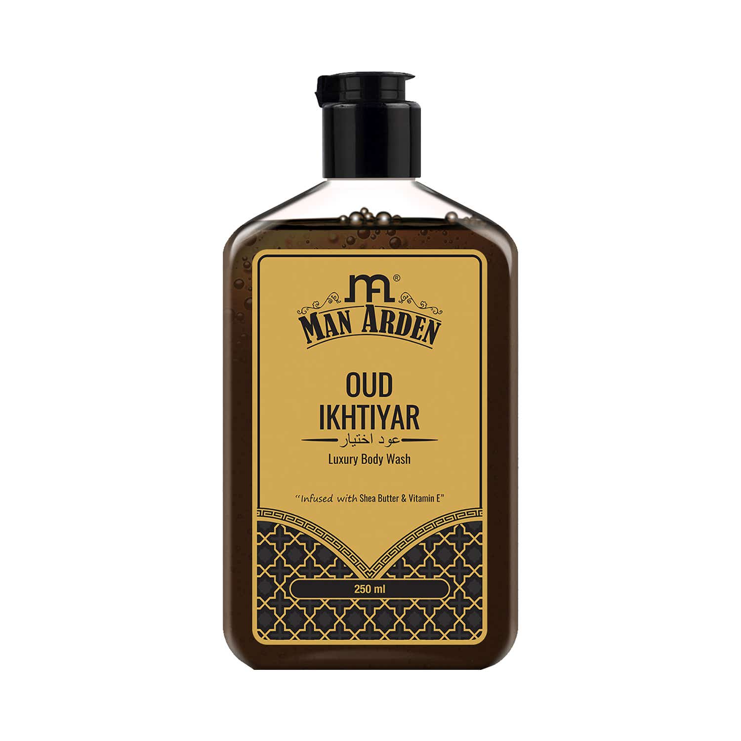 Man Arden | Man Arden Oud Ikhtiyar Luxury Body Wash Infused With Shea Butter & Vitamin E (250ml)