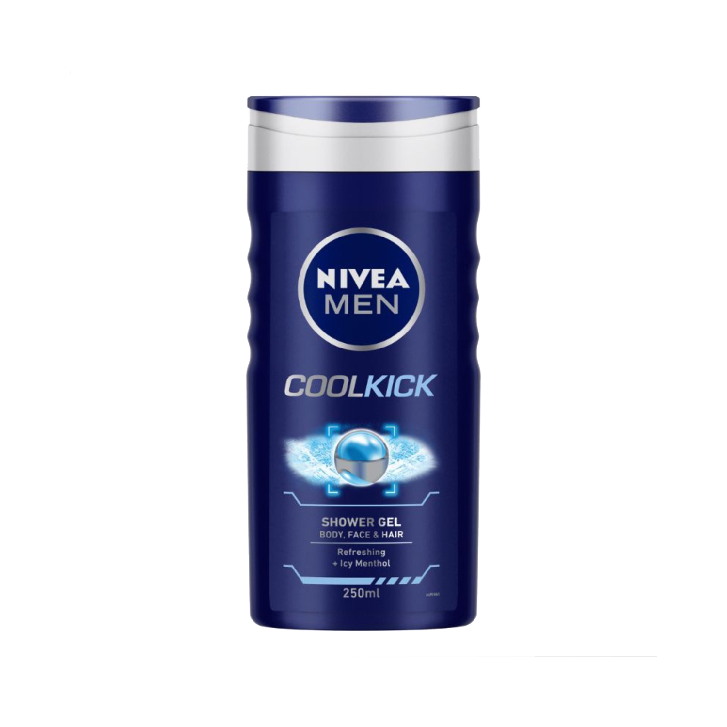 Nivea | Nivea Men Cool Kick With Refreshing Icy Menthol Body Wash And Shower Gel (250ml)