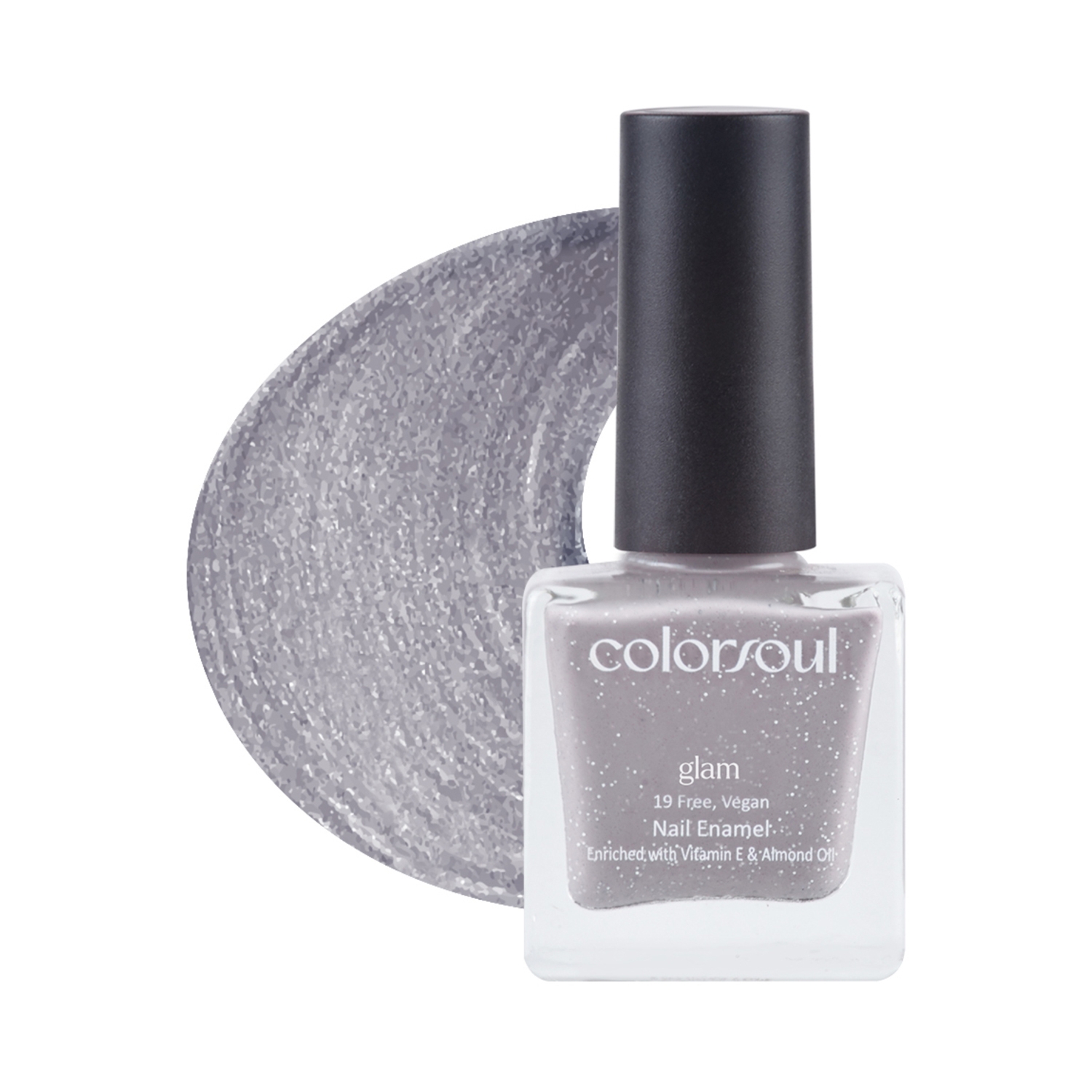 Colorsoul | Colorsoul Glam Nail Enamel - G05 Grey Luster (8ml)