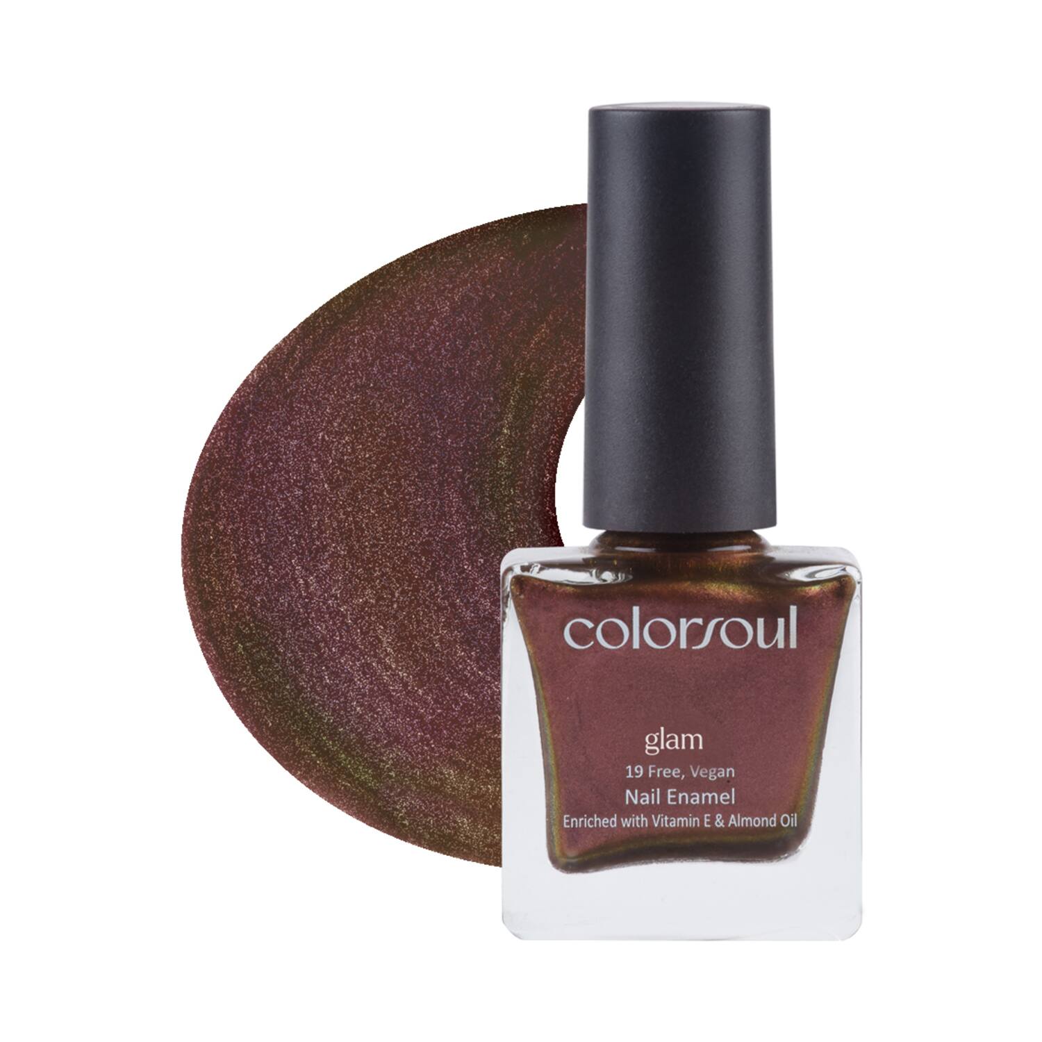 Colorsoul | Colorsoul Glam Nail Enamel - G16 Chocolate Flare (8ml)