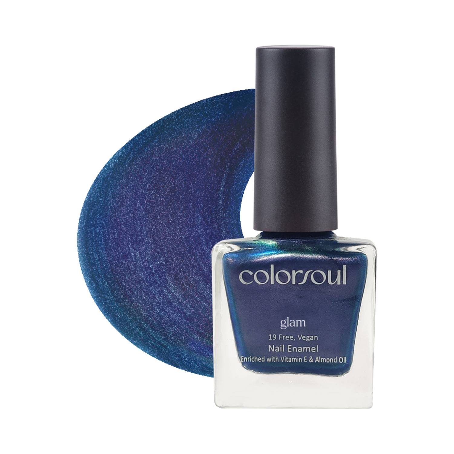 Colorsoul | Colorsoul Glam Nail Enamel - G17 Peacock Shimmer (8ml)