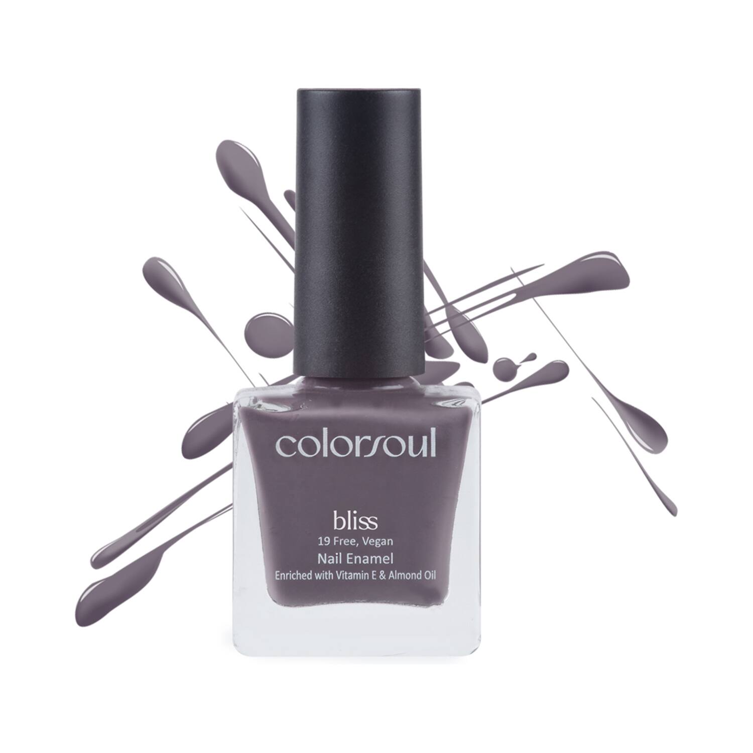 Colorsoul | Colorsoul Bliss Nail Enamel - B23 Grey Crest (8ml)