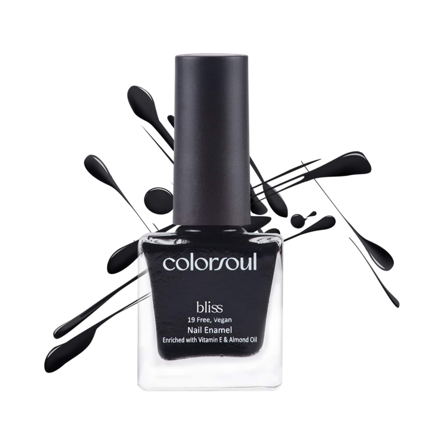 Colorsoul | Colorsoul Bliss Nail Enamel - B24 Hot Tar (8ml)