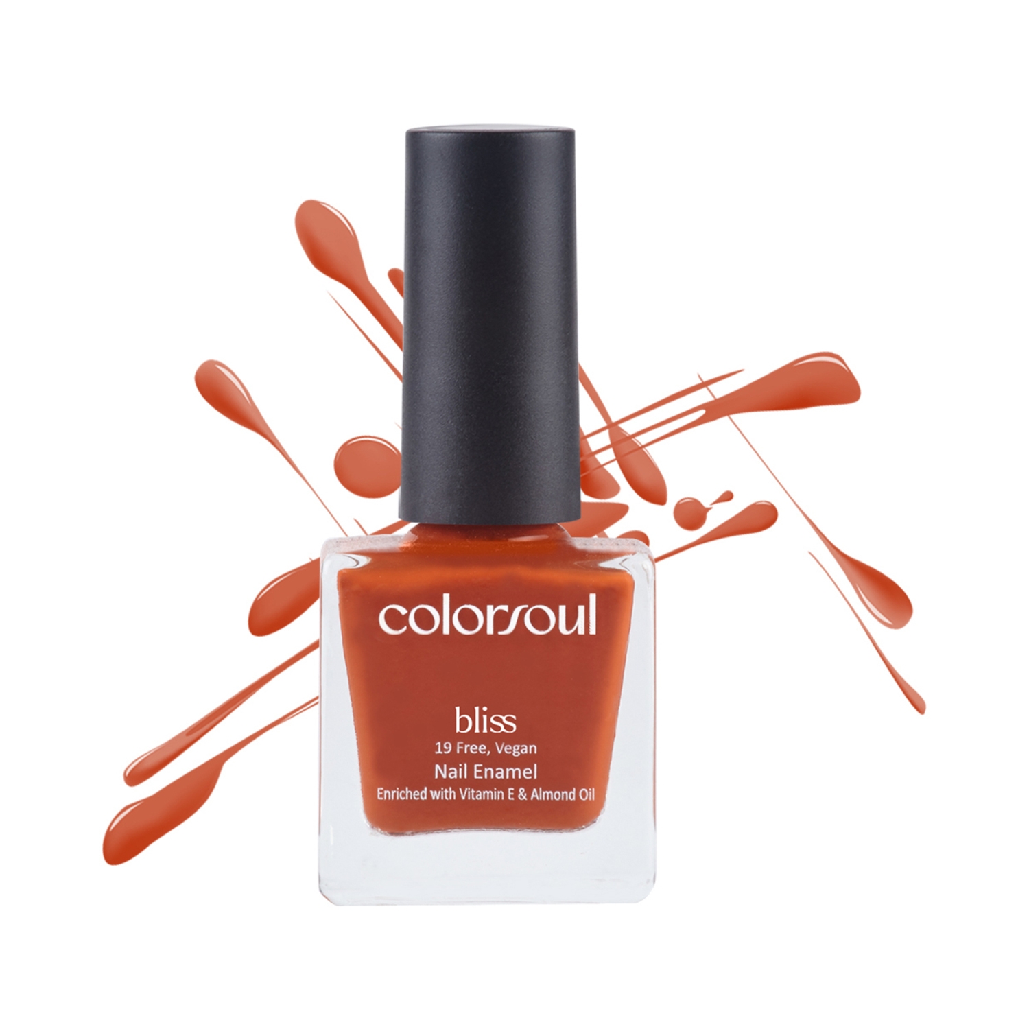 Colorsoul | Colorsoul Bliss Nail Enamel - B16 Rusty Orange (8ml)