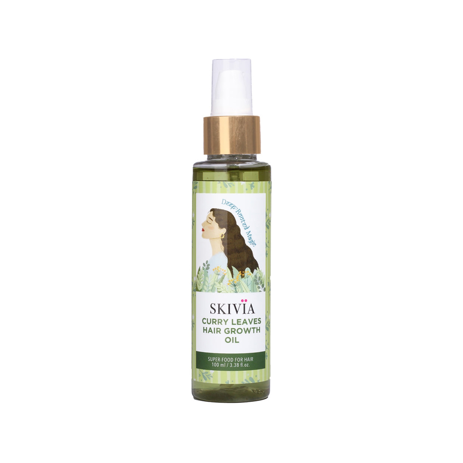 Skivia | Skivia Curry Patta Anti-Grey Hair Oil with Vitamin E & Amla (100ml)