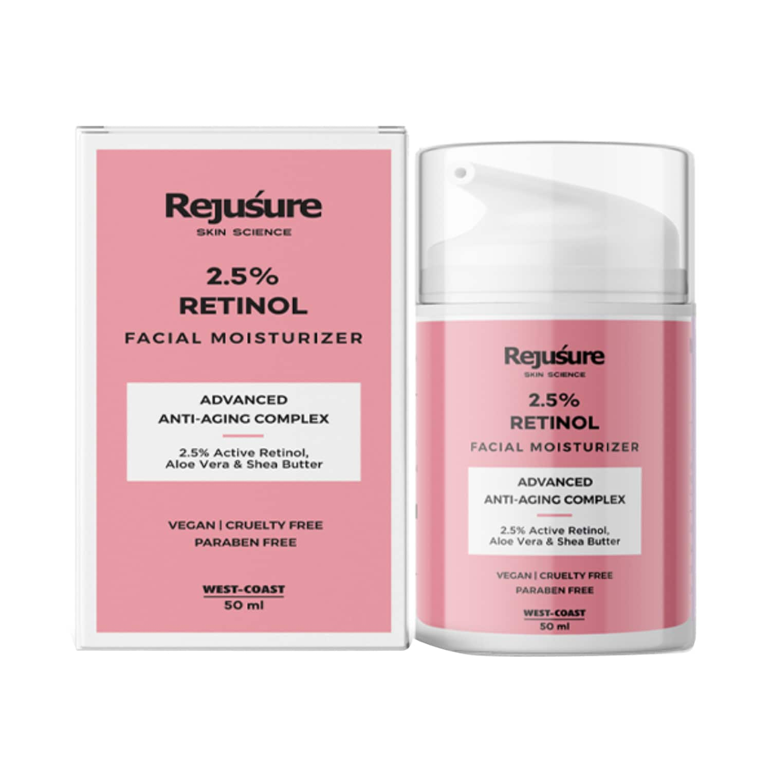 Rejusure | Rejusure Retinol Facial Moisturizer (50ml)