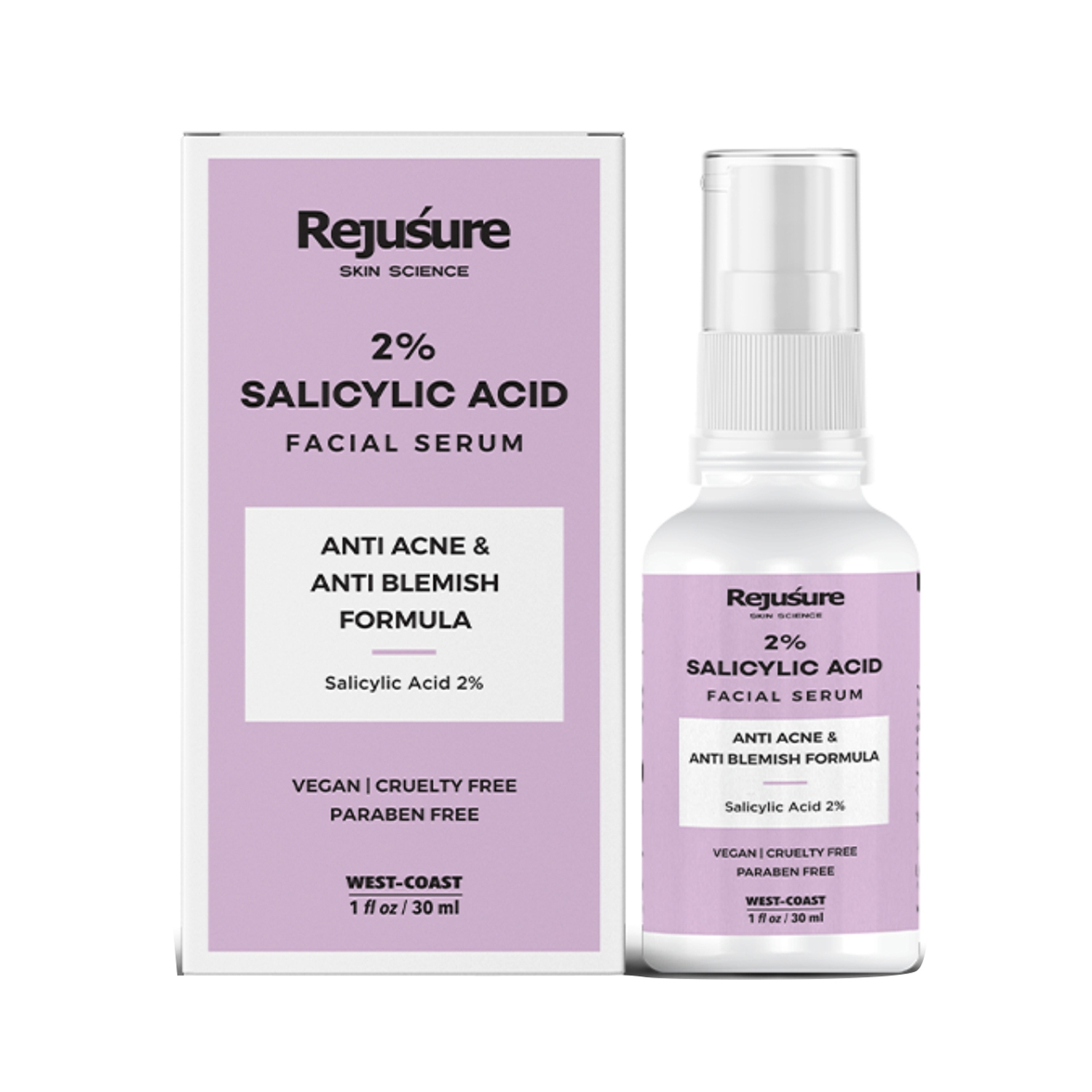 Rejusure | Rejusure Salicylic Acid Facial Serum (30ml)