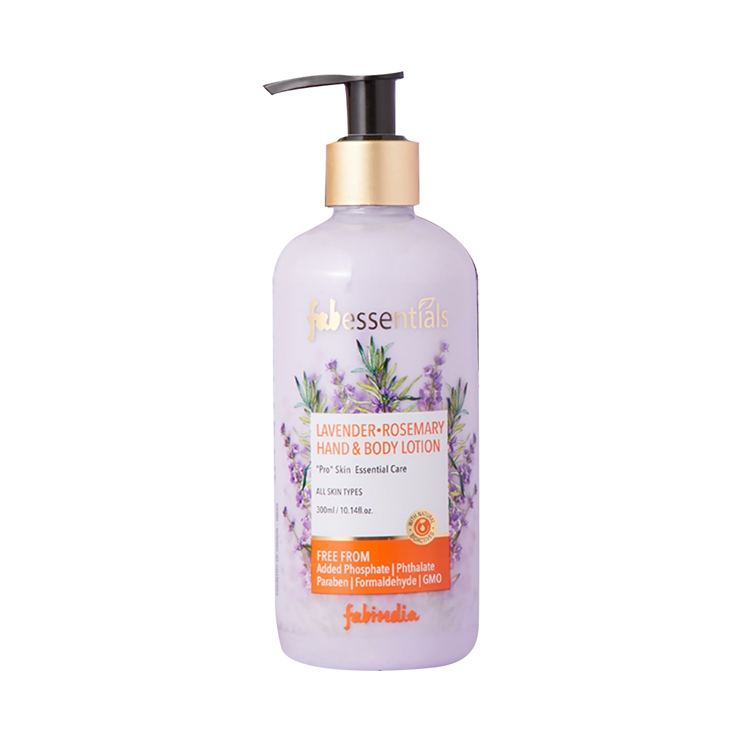 Fabessentials by Fabindia | Fabessentials by Fabindia Lavender Rosemary Hand & Body Lotion (300ml)
