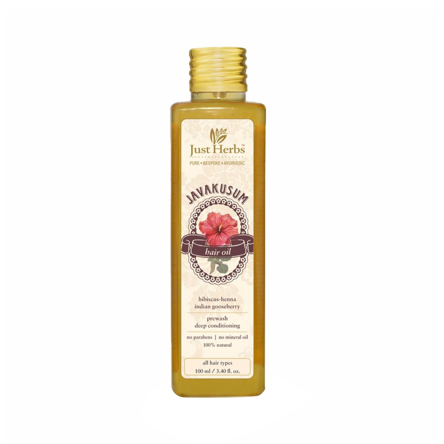 Just Herbs | Just Herbs Javakusum Anti Dandruff & Hairfall Control Hair Oil (100ml)
