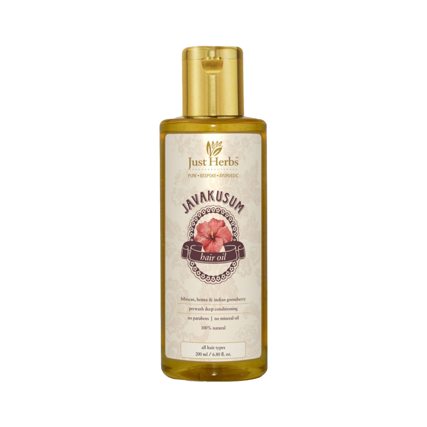 Just Herbs | Just Herbs Javakusum Anti Dandruff & Hairfall Control Hair Oil (200ml)