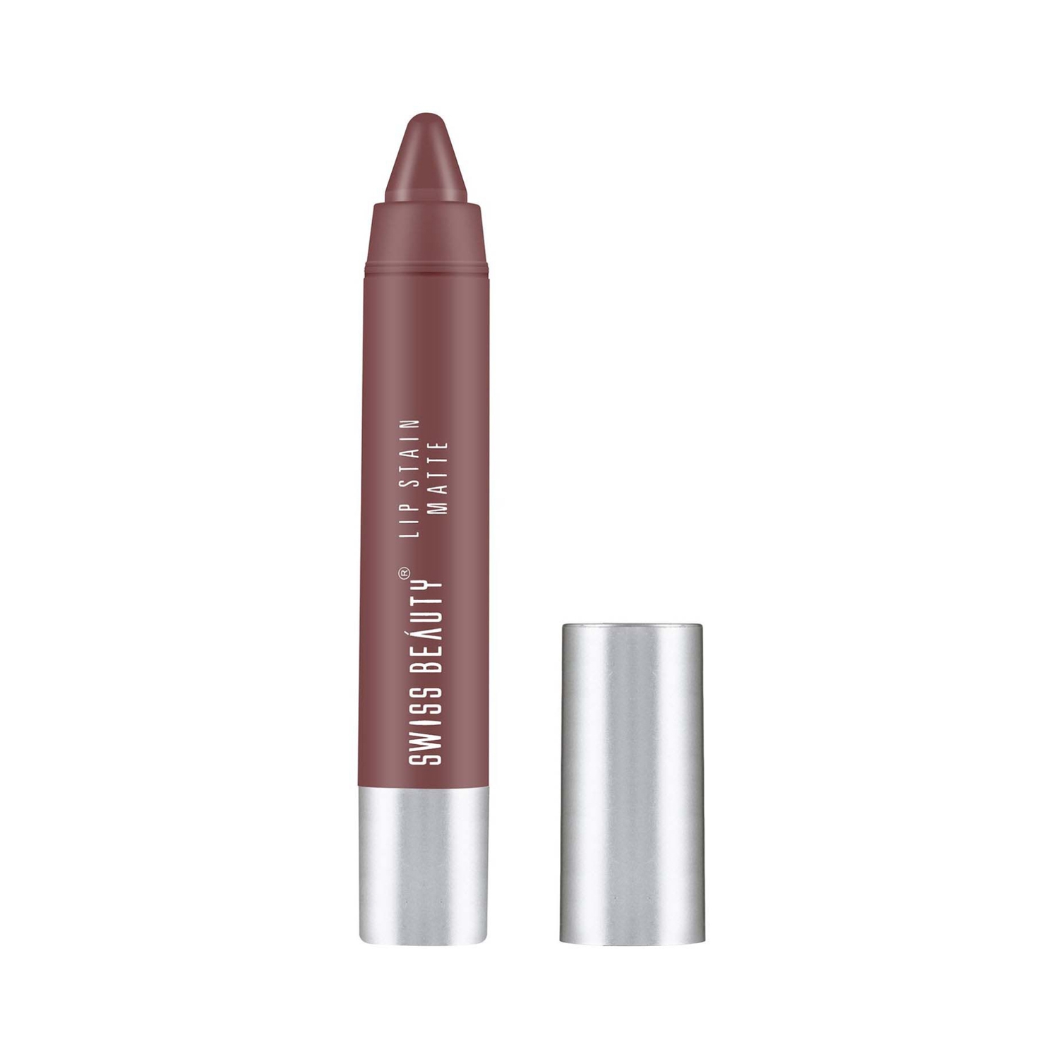 Swiss Beauty | Swiss Beauty Lip Stain Matte Lipstick - Hazelnut (3.4g)