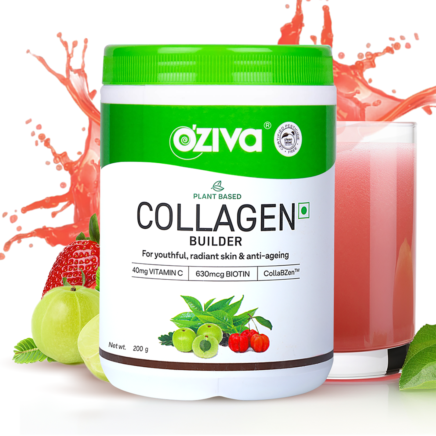 Oziva | Oziva Plant Based Collagen Builder Powder (200 g)