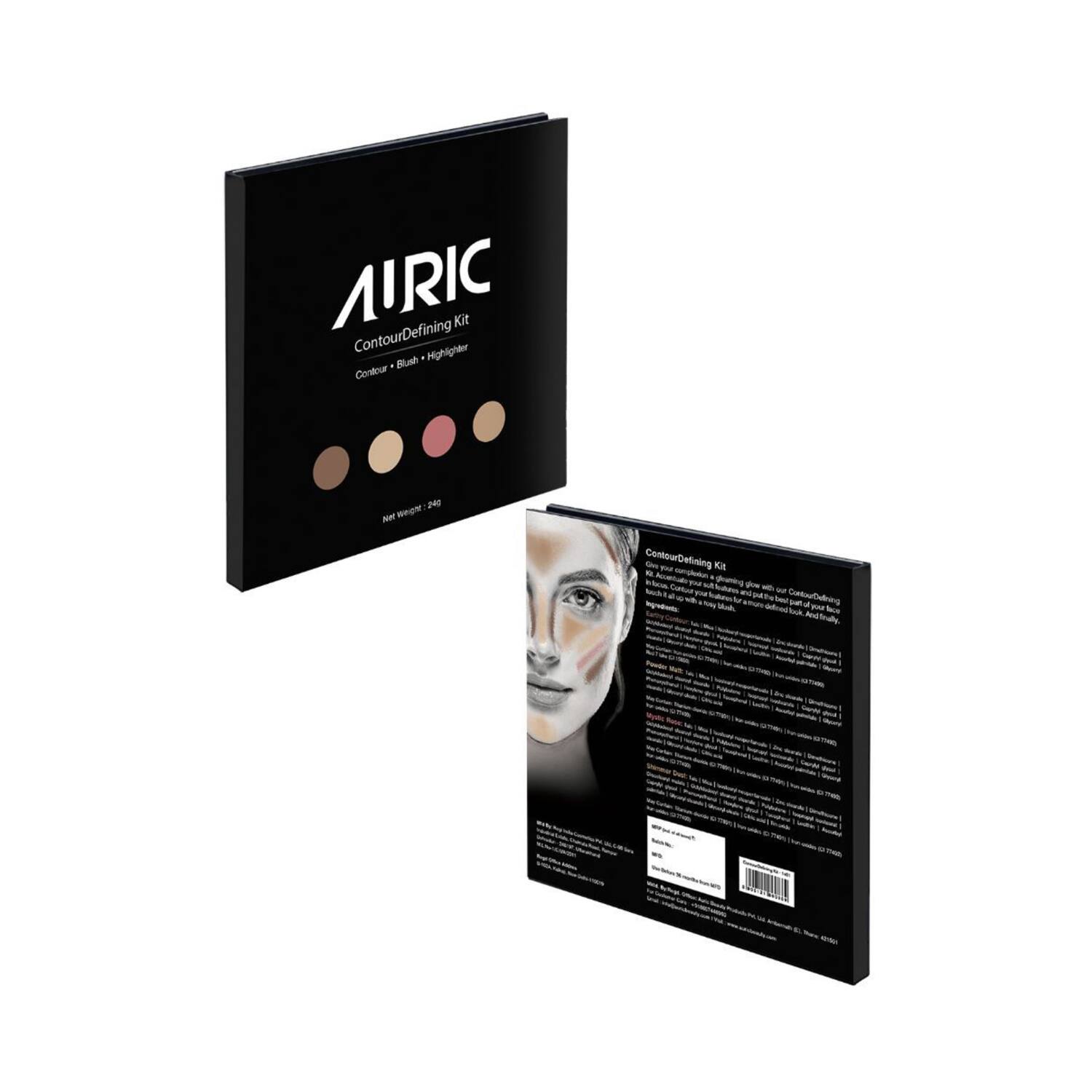 Auric | Auric Contour Defining Kit - 1401 Shade (24g)