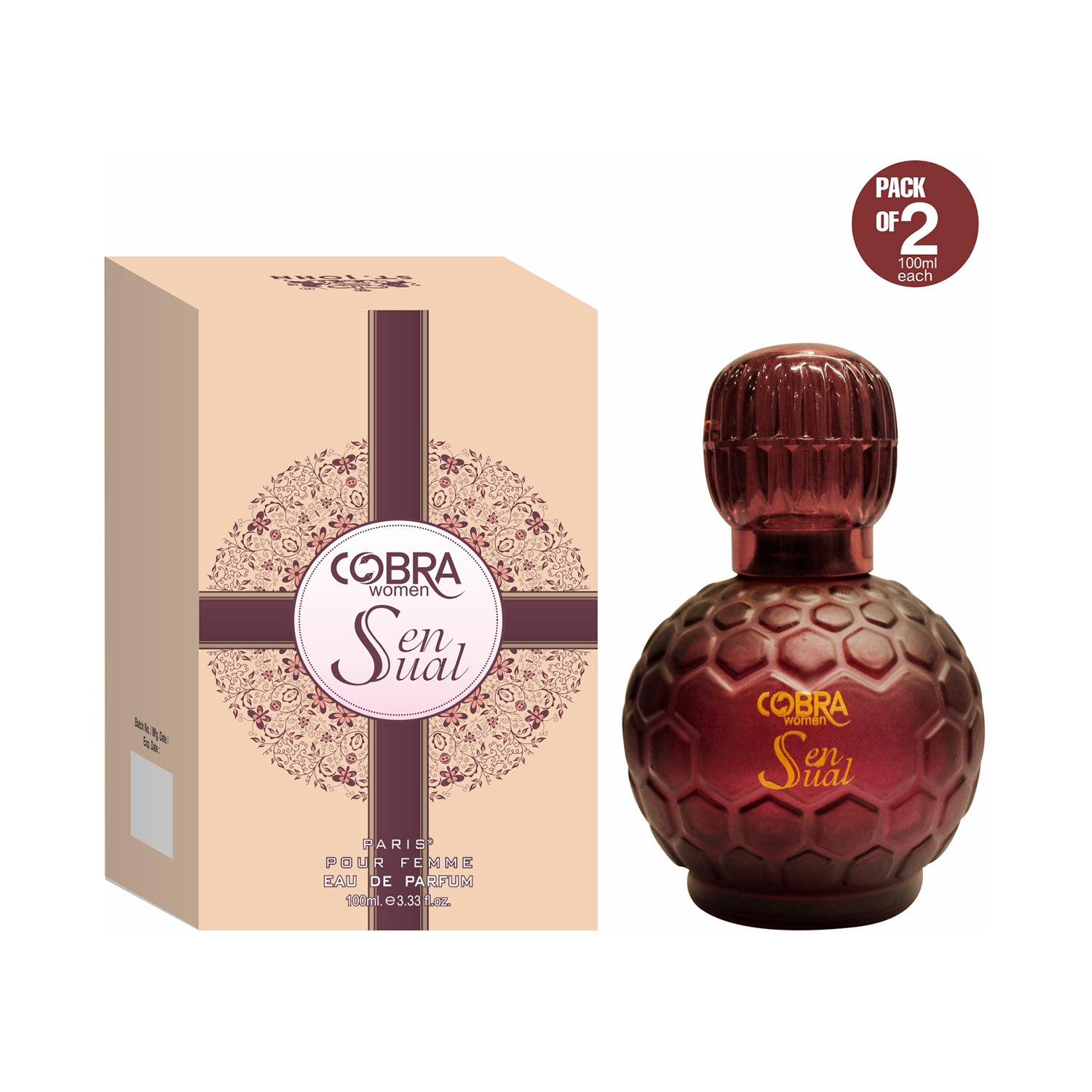 ST.JOHN | ST.JOHN Cobra Sensual Eau De Parfum (2 Pcs)