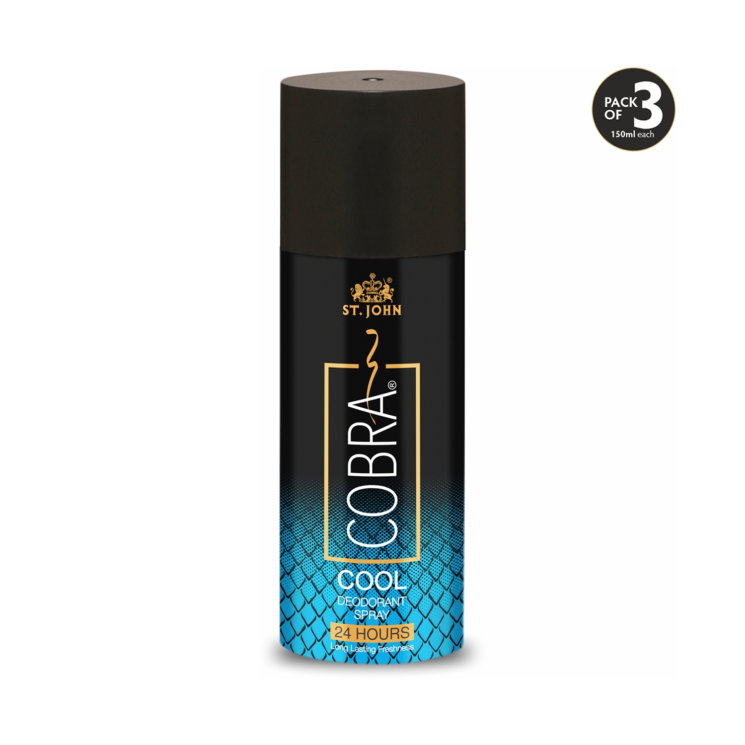 ST.JOHN | ST.JOHN Cobra Cool Limited Edition Deodorant Spray (3 Pcs)