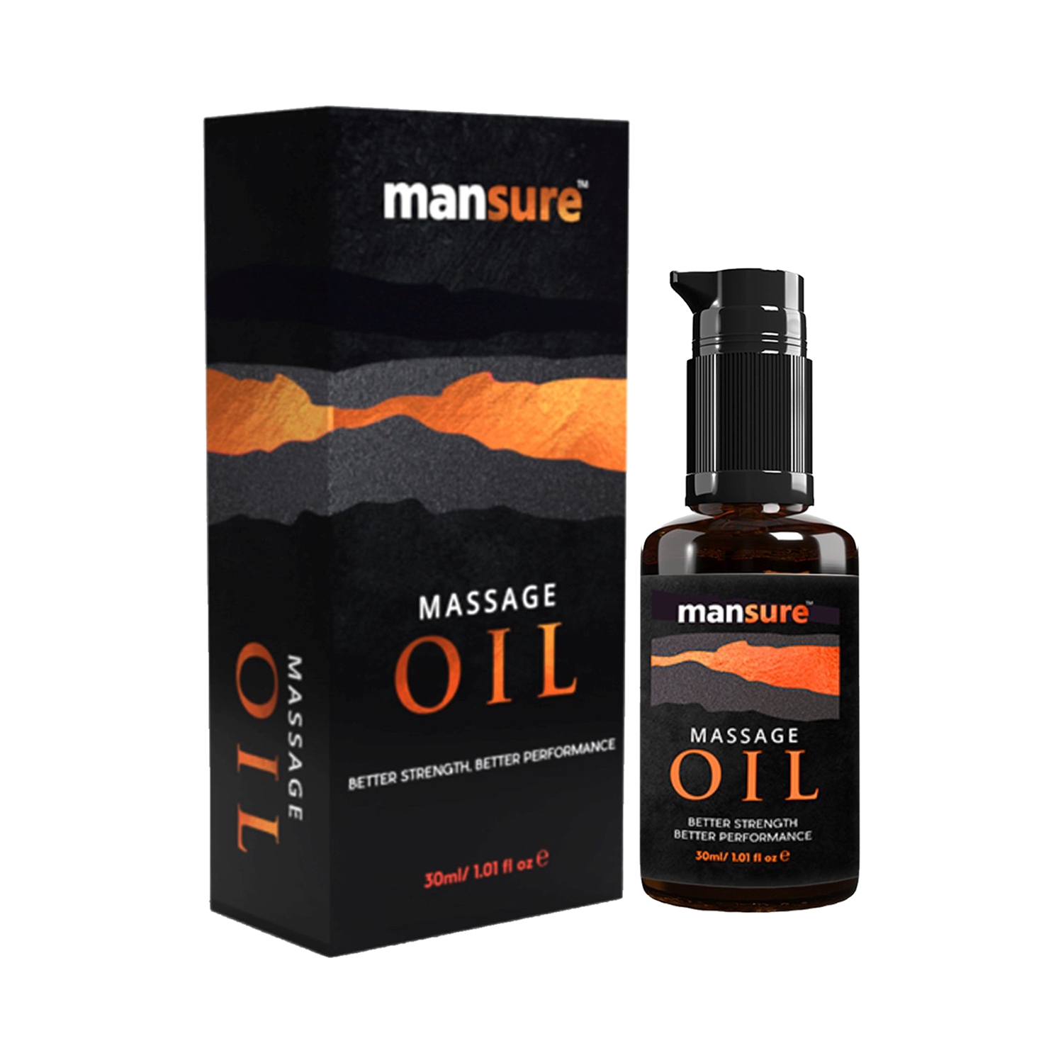 Buy Mansure Grow Long Massage Oil For Men (30ml) Online at Best