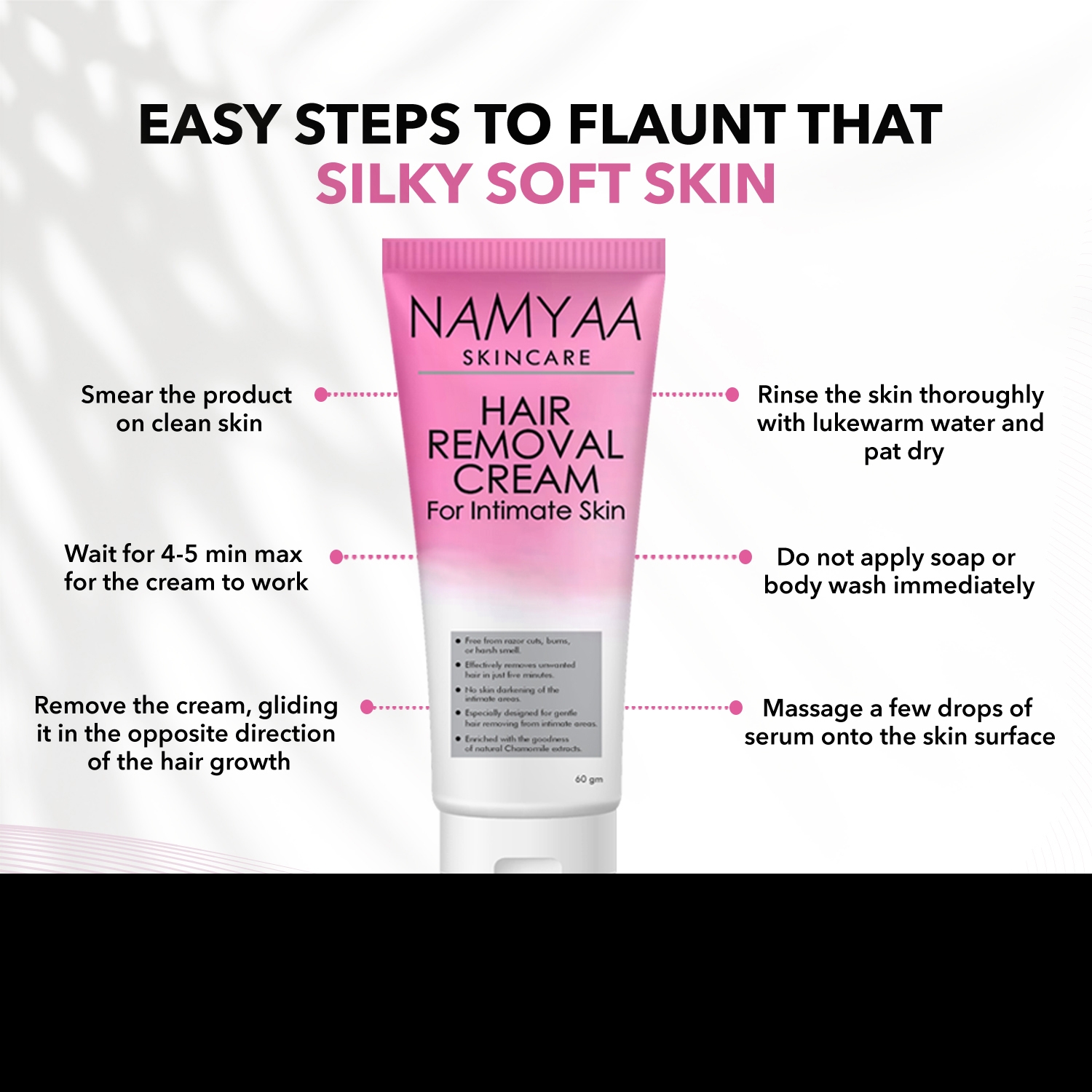 Namyaa Hair Removal Cream || Namyaa Hair Removing Cream for Intimate Skin -  YouTube