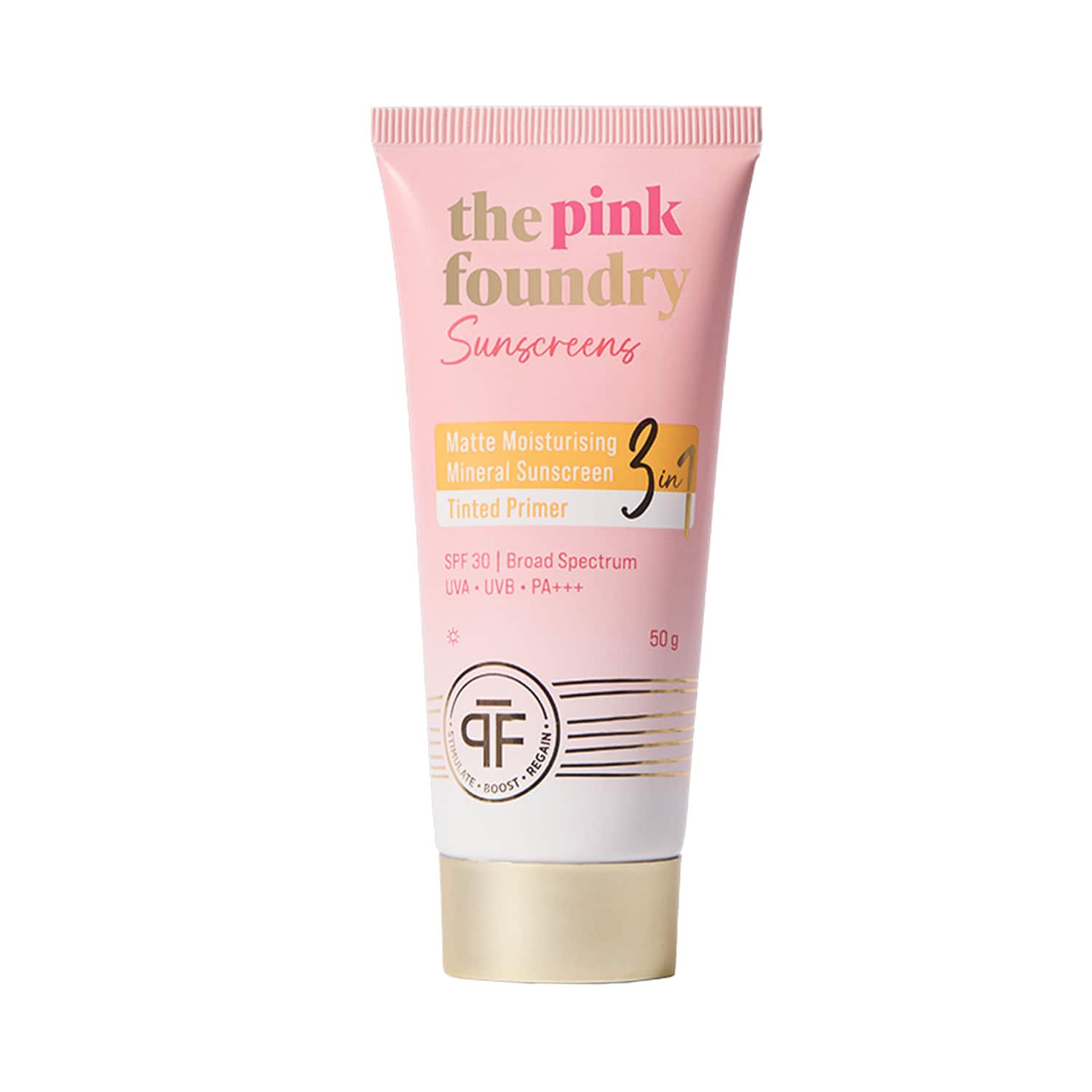 The Pink Foundry | The Pink Foundry Matte Moisturising Mineral Sunscreen (50g)
