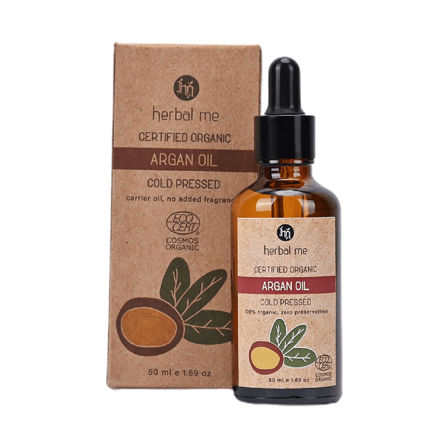 Herbal Me | Herbal Me 100% Organic Cold Pressed Argan Oil (50ml)