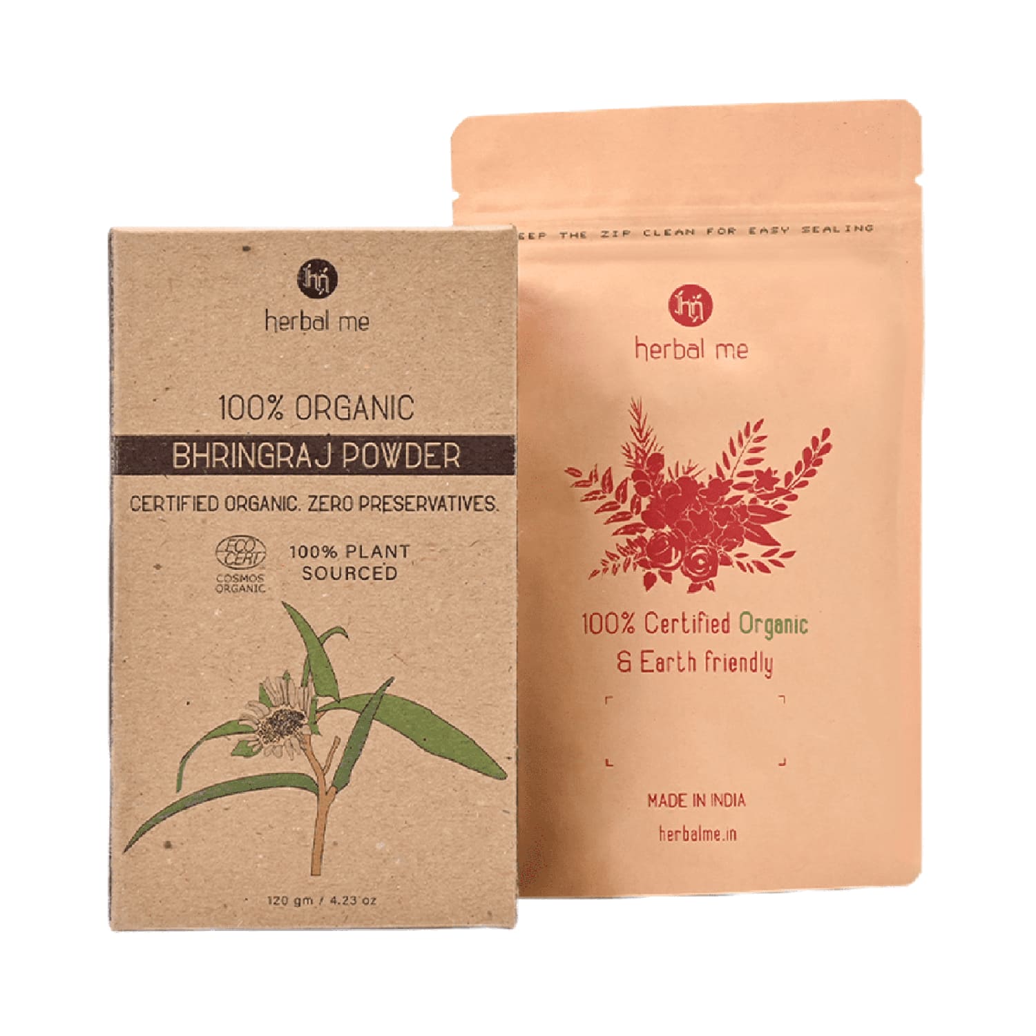 Herbal Me | Herbal Me 100% Organic Bhringraj Powder (120g)