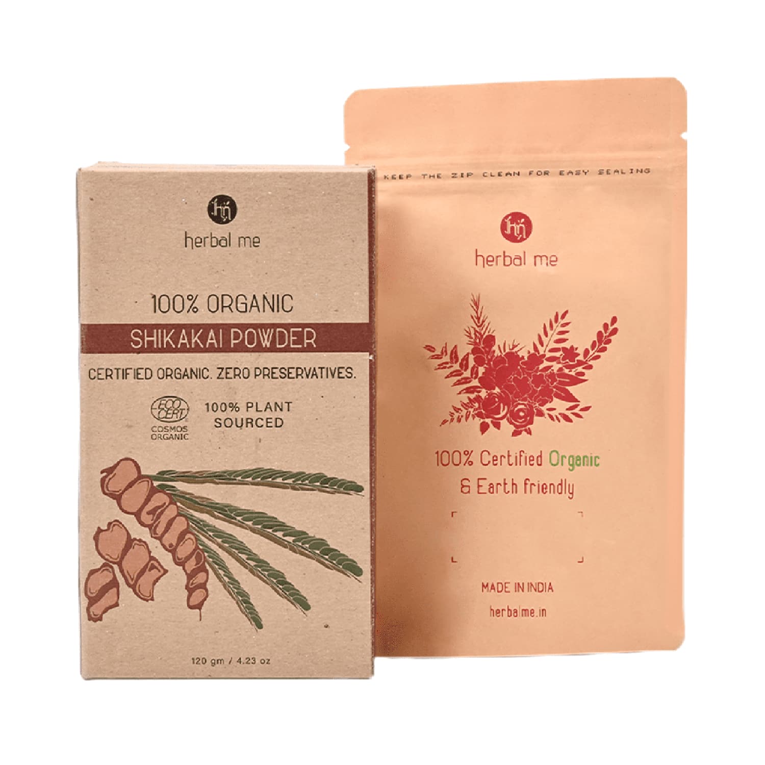 Herbal Me | Herbal Me 100% Certified Organic Shikakai Powder (120g)