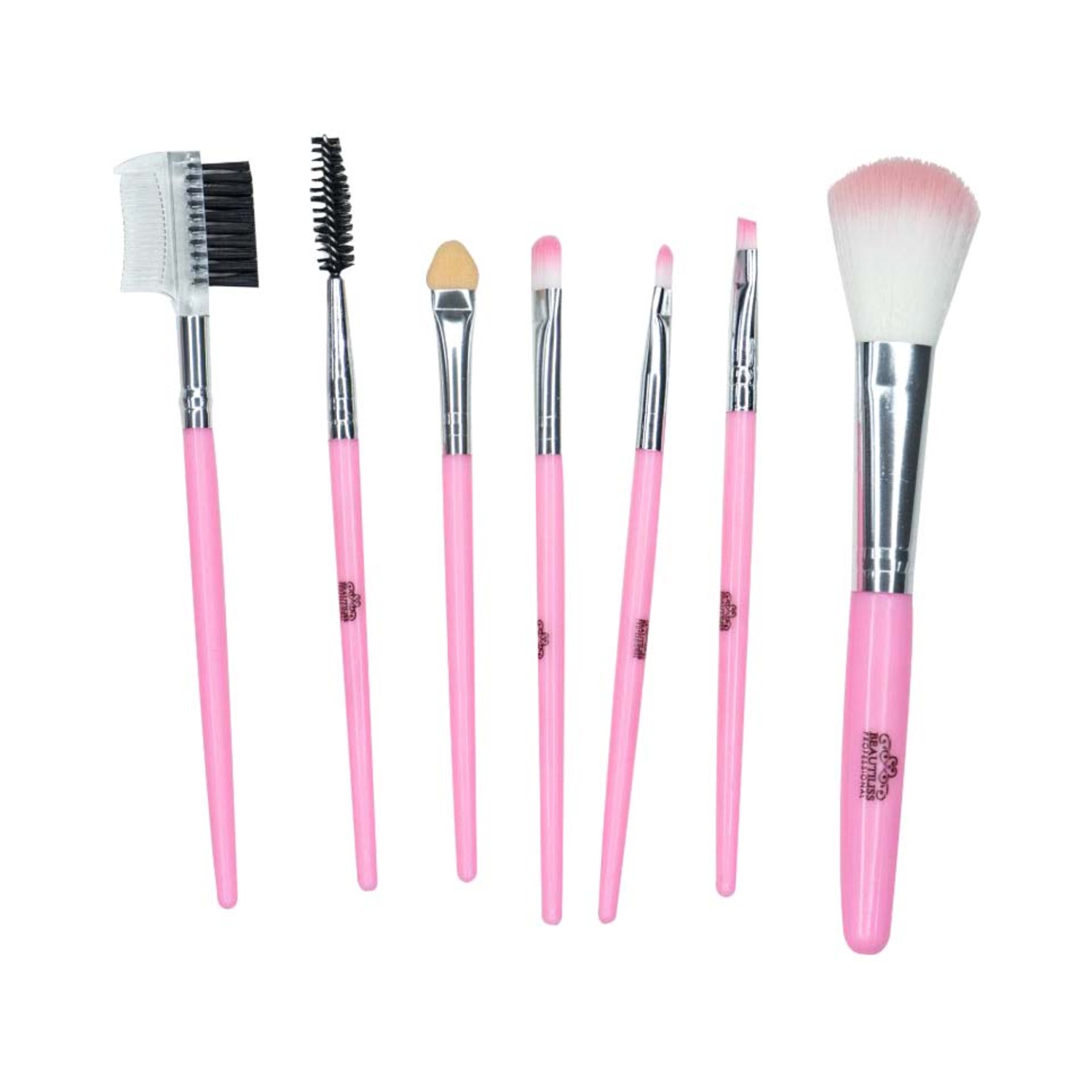 Beautiliss Professional | Beautiliss Professional Makeup Brush Set - (7Pcs)