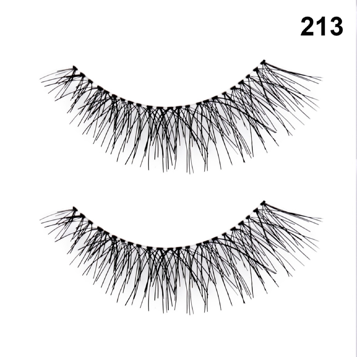 Beautiliss Professional False Eyelashes With Holder - 213 Black
